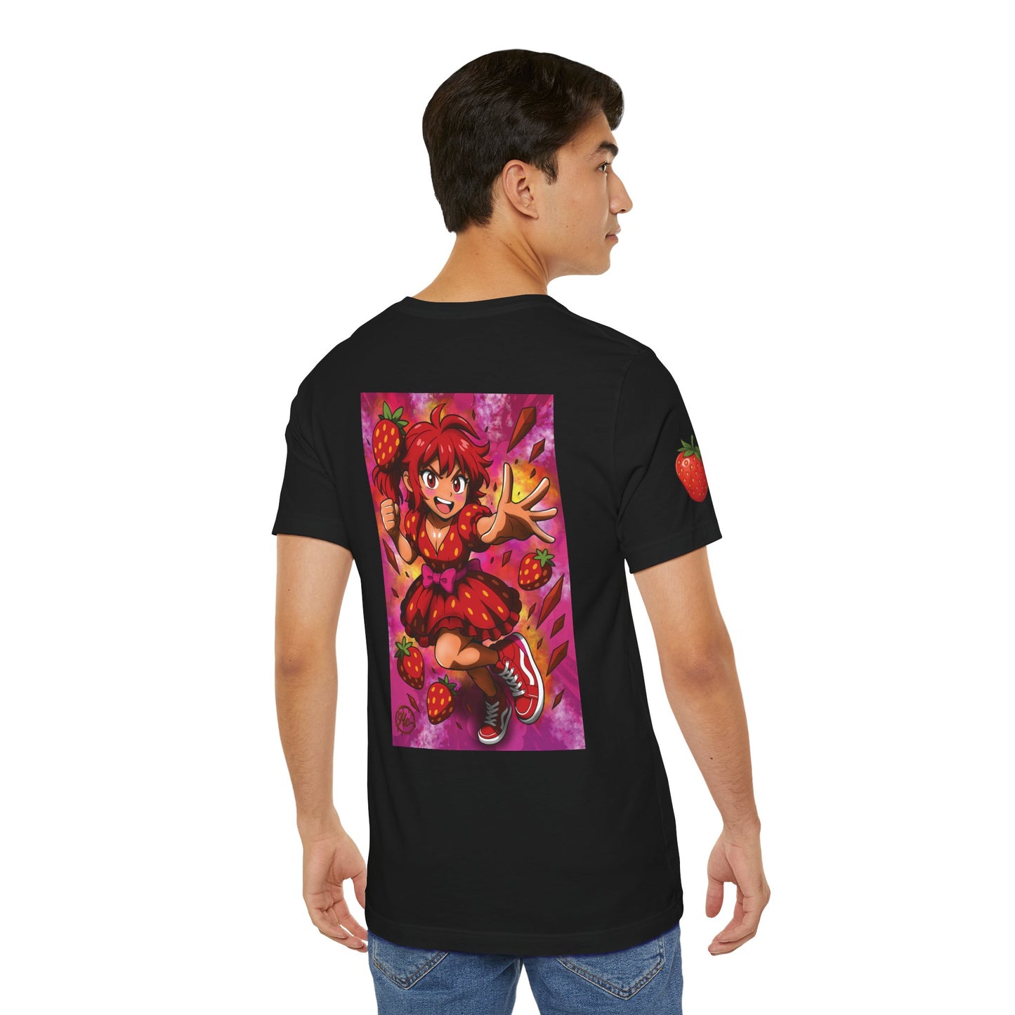 Strawberry Sweets Pocket Print Shirt!