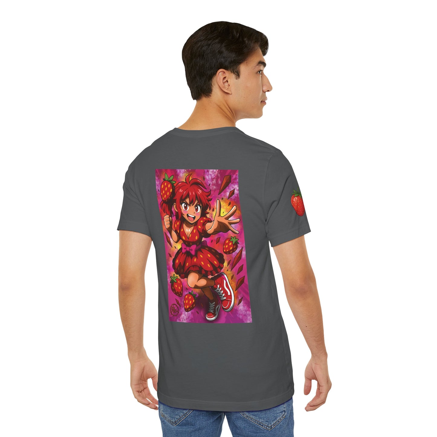 Strawberry Sweets Pocket Print Shirt!