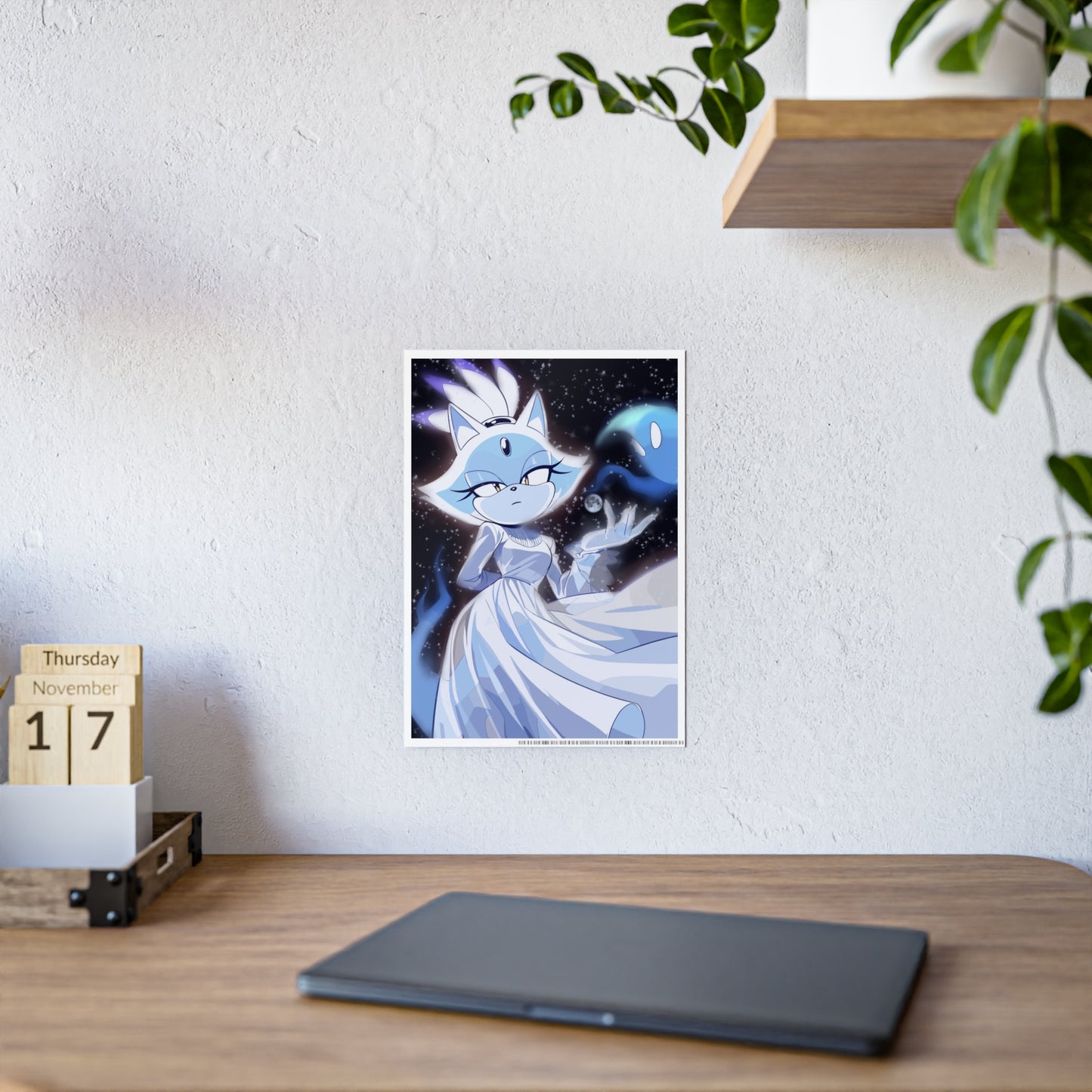 Ghostly Blaze Poster