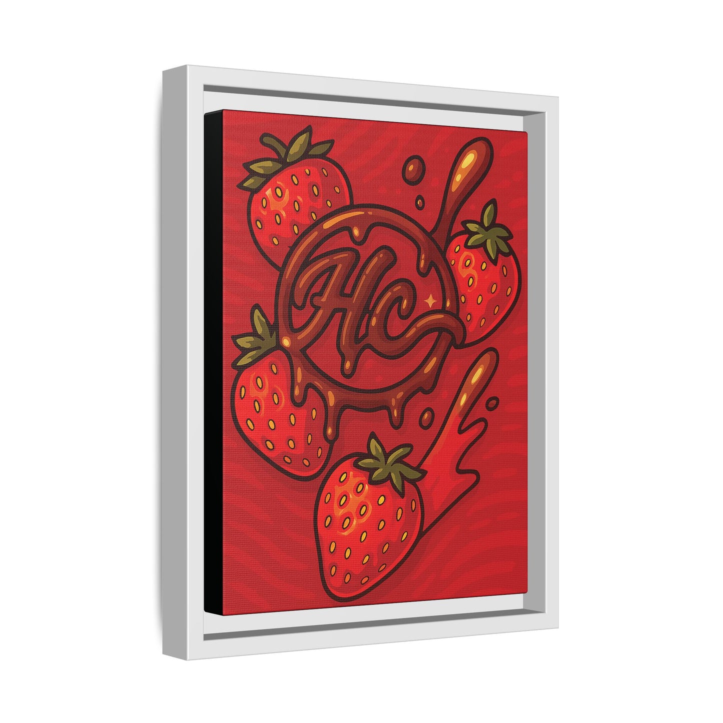 HC Strawberry Cover art Canvas!