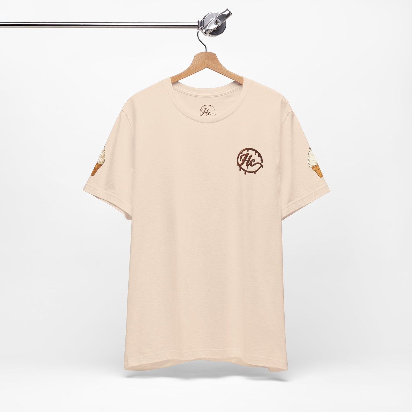 Vanilla Cream Pocket Print Shirt!