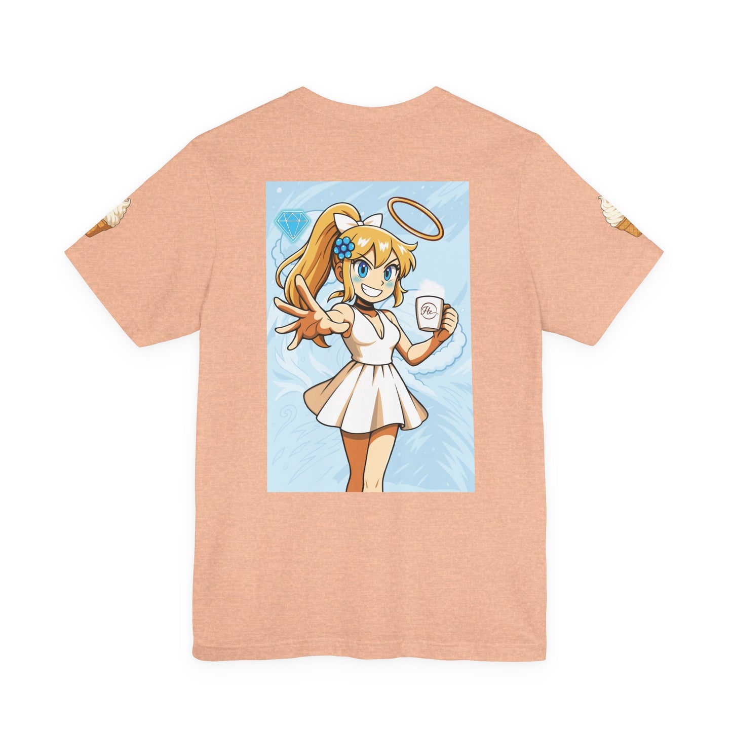 Vanilla Cream Pocket Print Shirt!