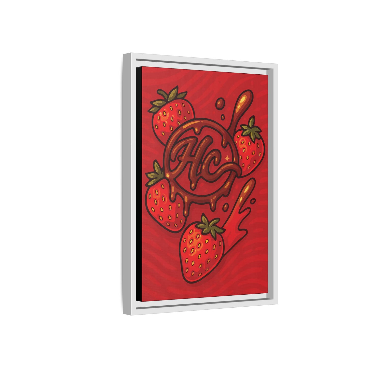 HC Strawberry Cover art Canvas!