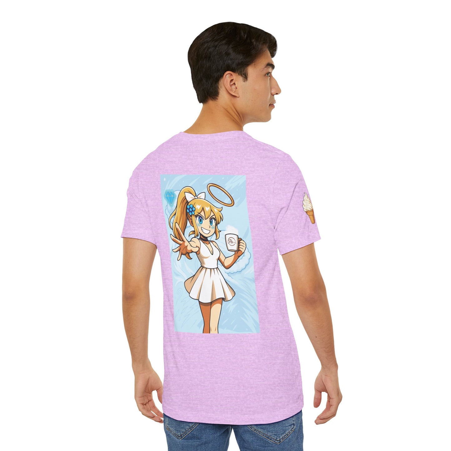 Vanilla Cream Pocket Print Shirt!