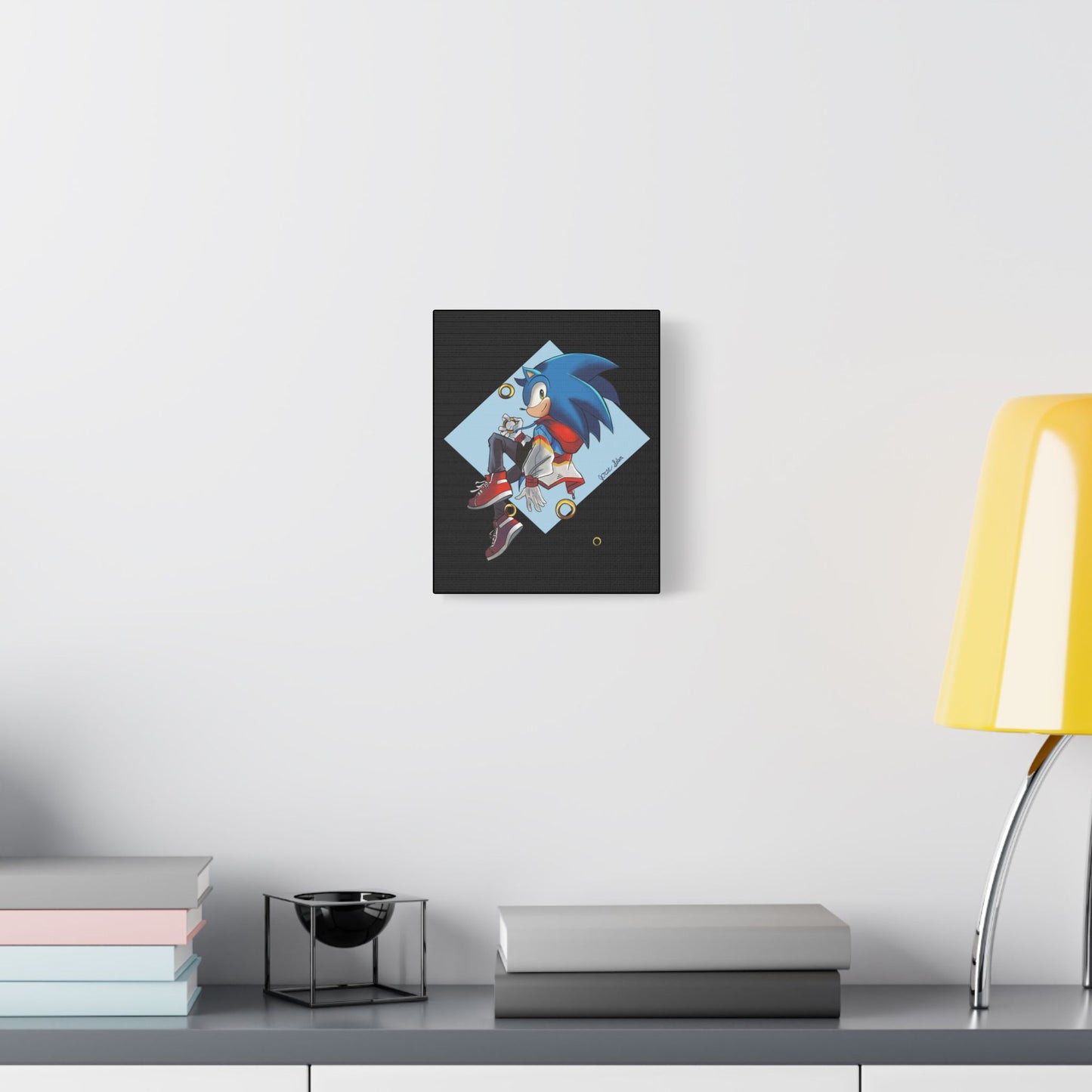 Fastest thing alive Satin Canvas, Stretched