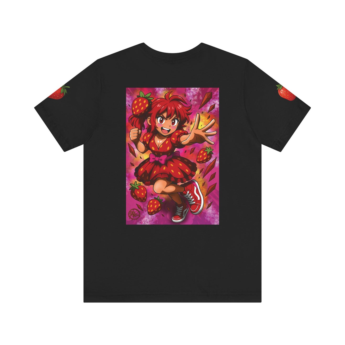 Strawberry Sweets Pocket Print Shirt!