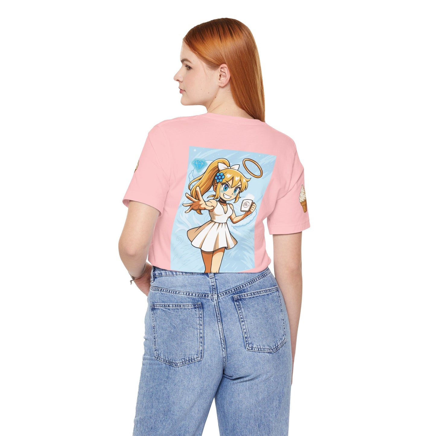 Vanilla Cream Pocket Print Shirt!