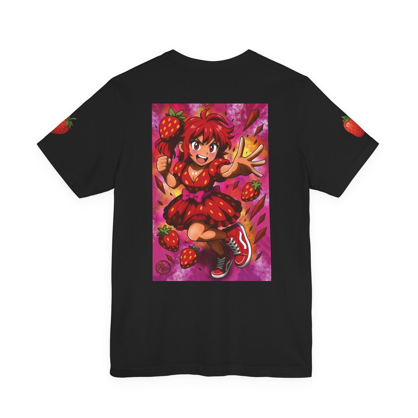 Strawberry Sweets Pocket Print Shirt!
