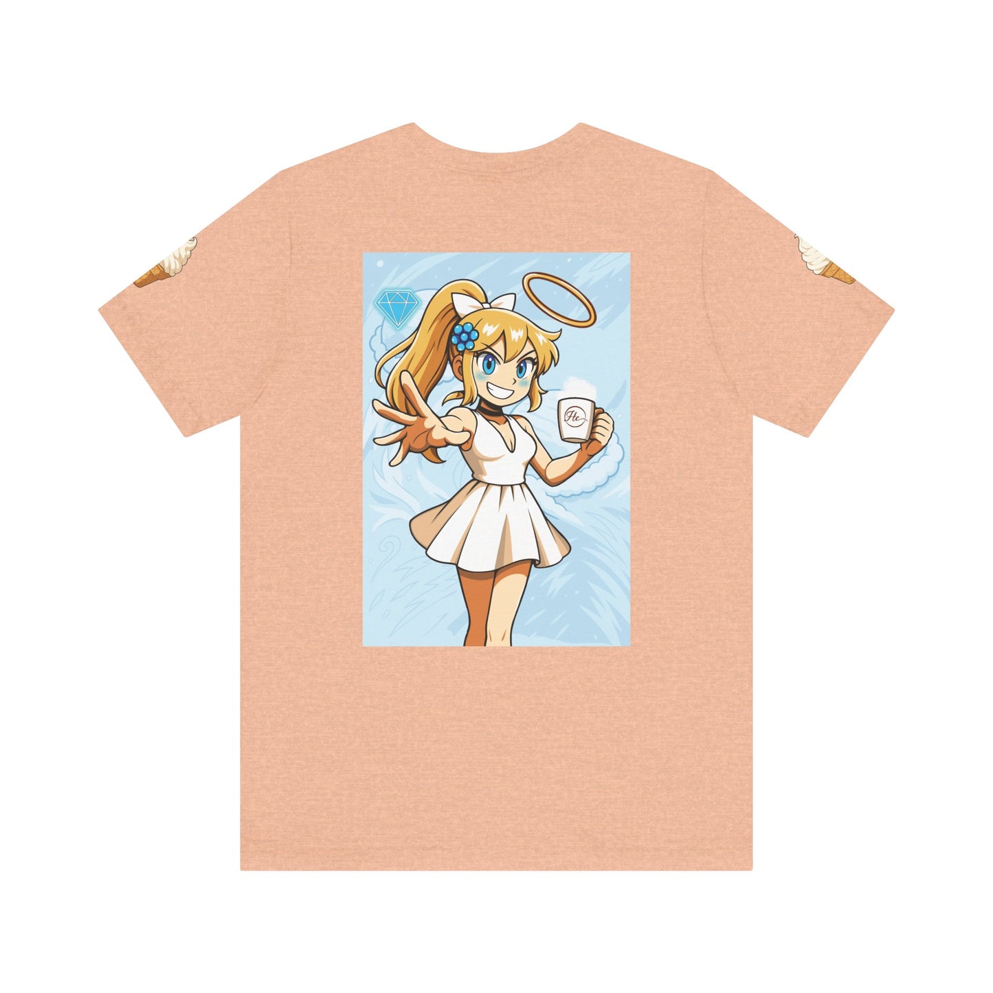 Vanilla Cream Pocket Print Shirt!