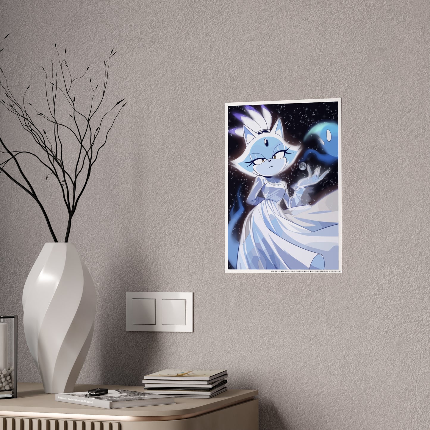 Ghostly Blaze Poster