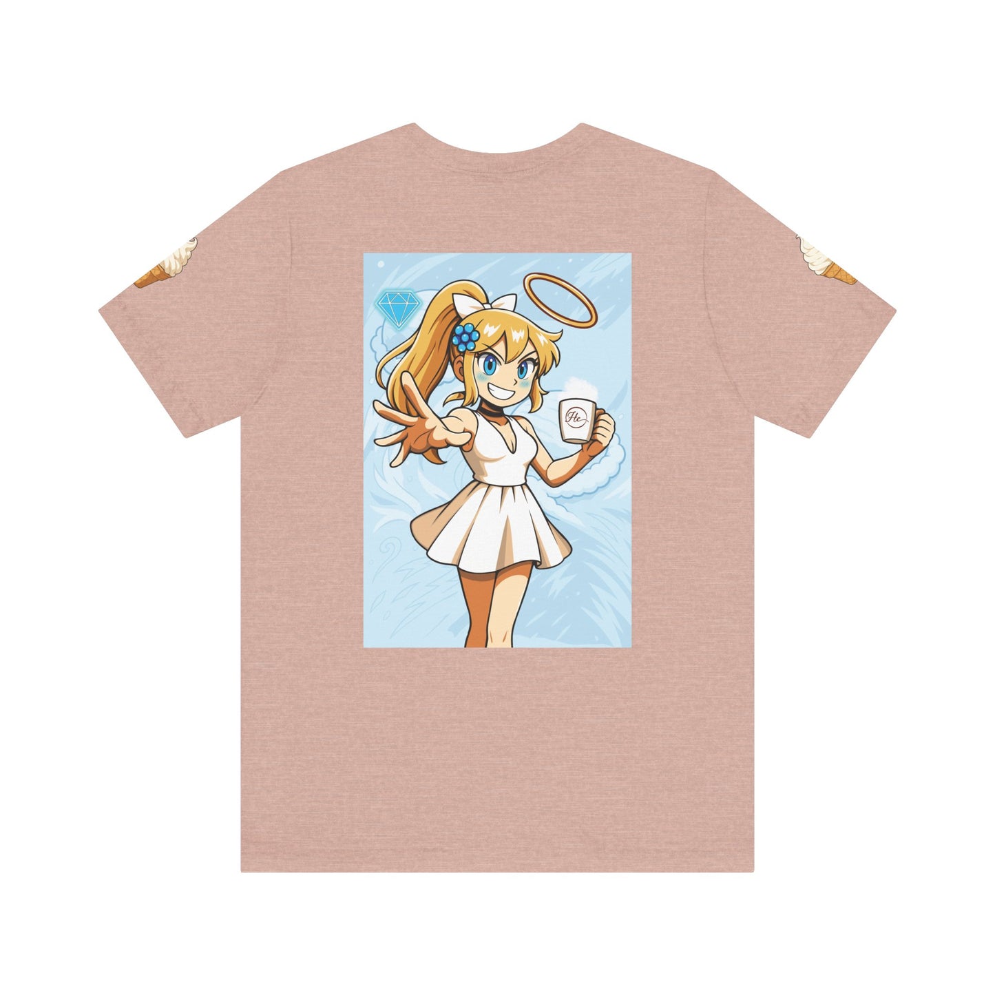 Vanilla Cream Pocket Print Shirt!