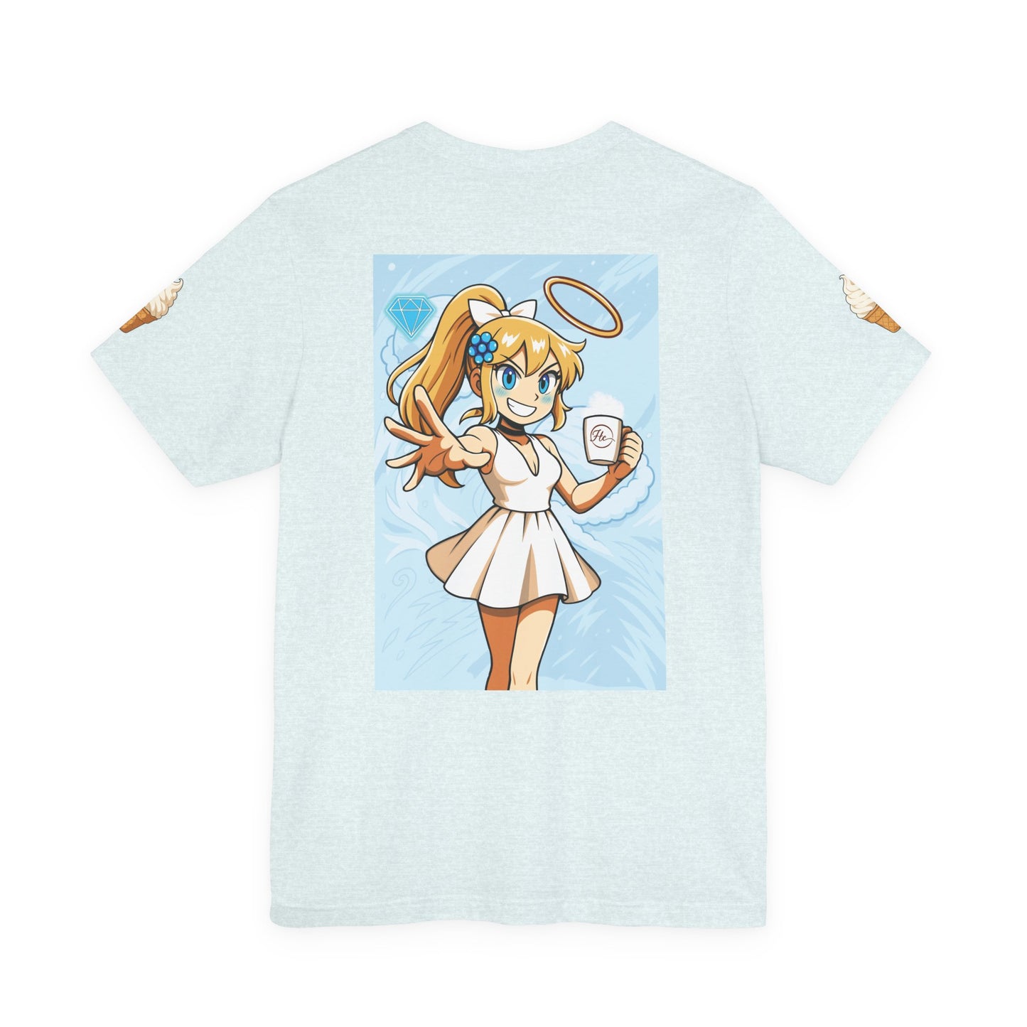 Vanilla Cream Pocket Print Shirt!