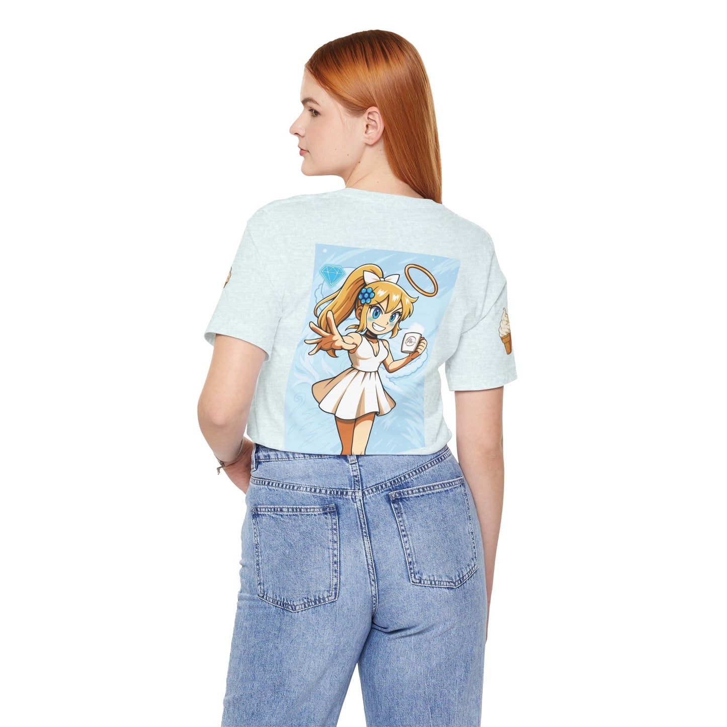 Vanilla Cream Pocket Print Shirt!