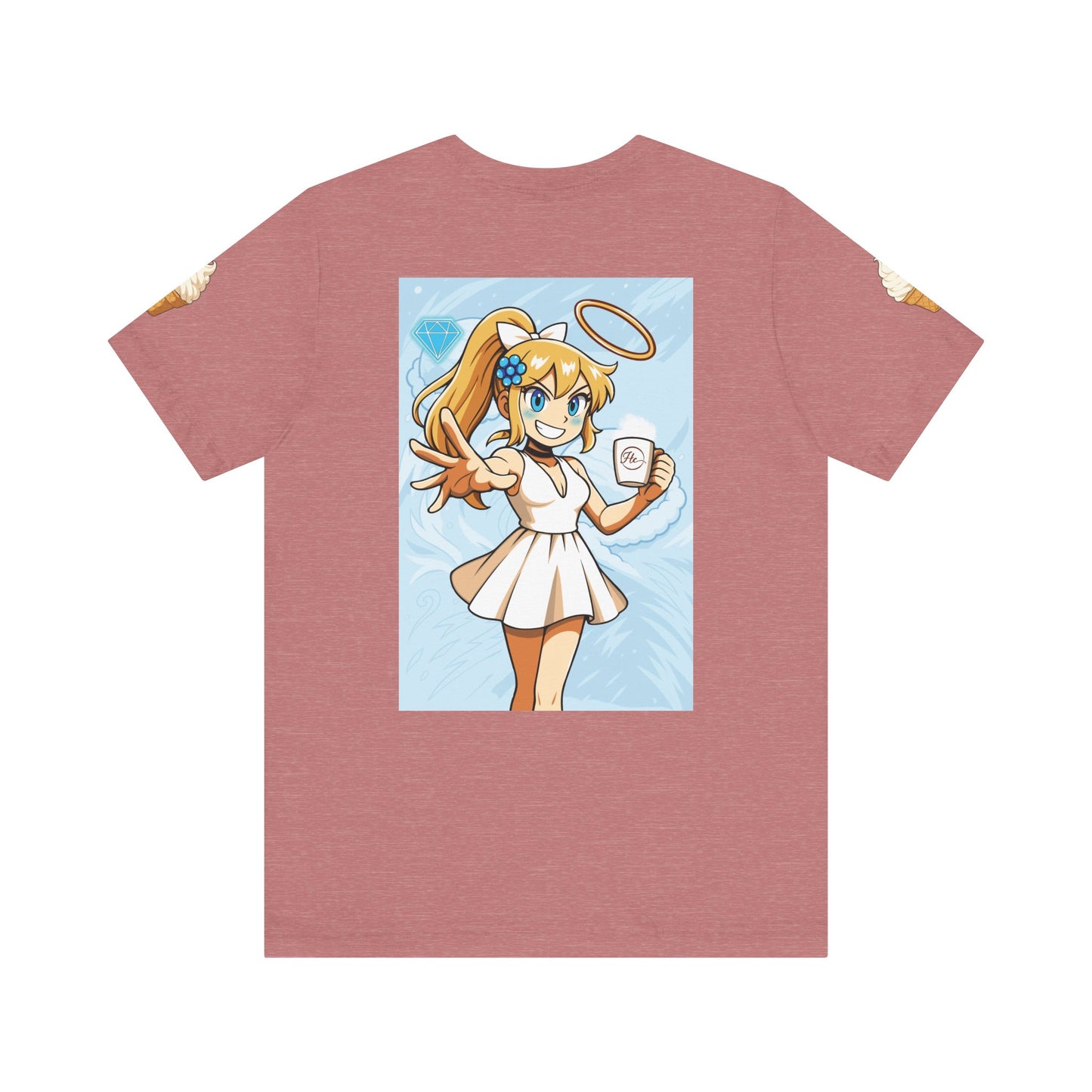 Vanilla Cream Pocket Print Shirt!