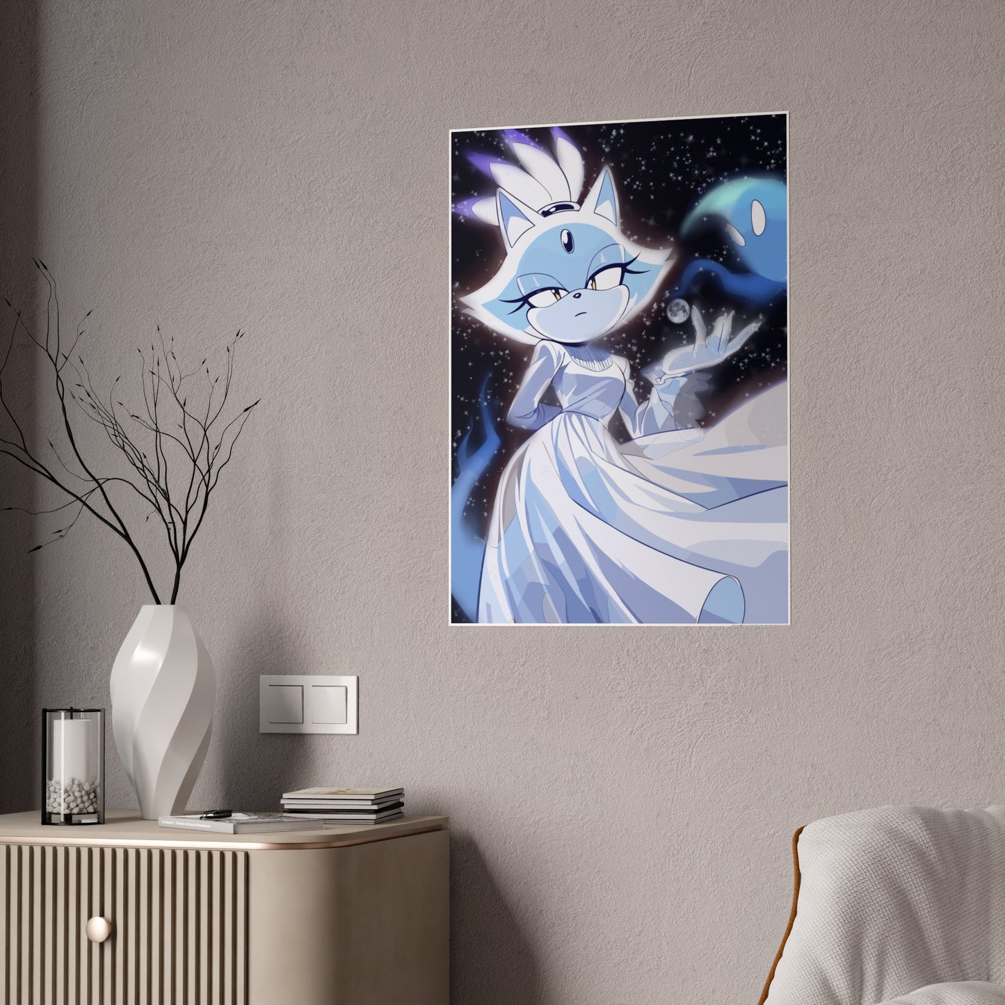 Ghostly Blaze Poster