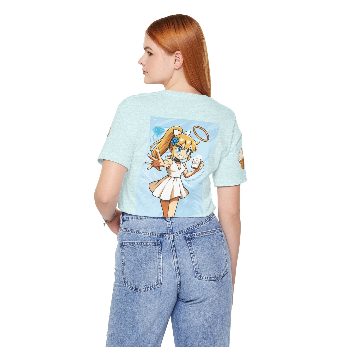Vanilla Cream Pocket Print Shirt!
