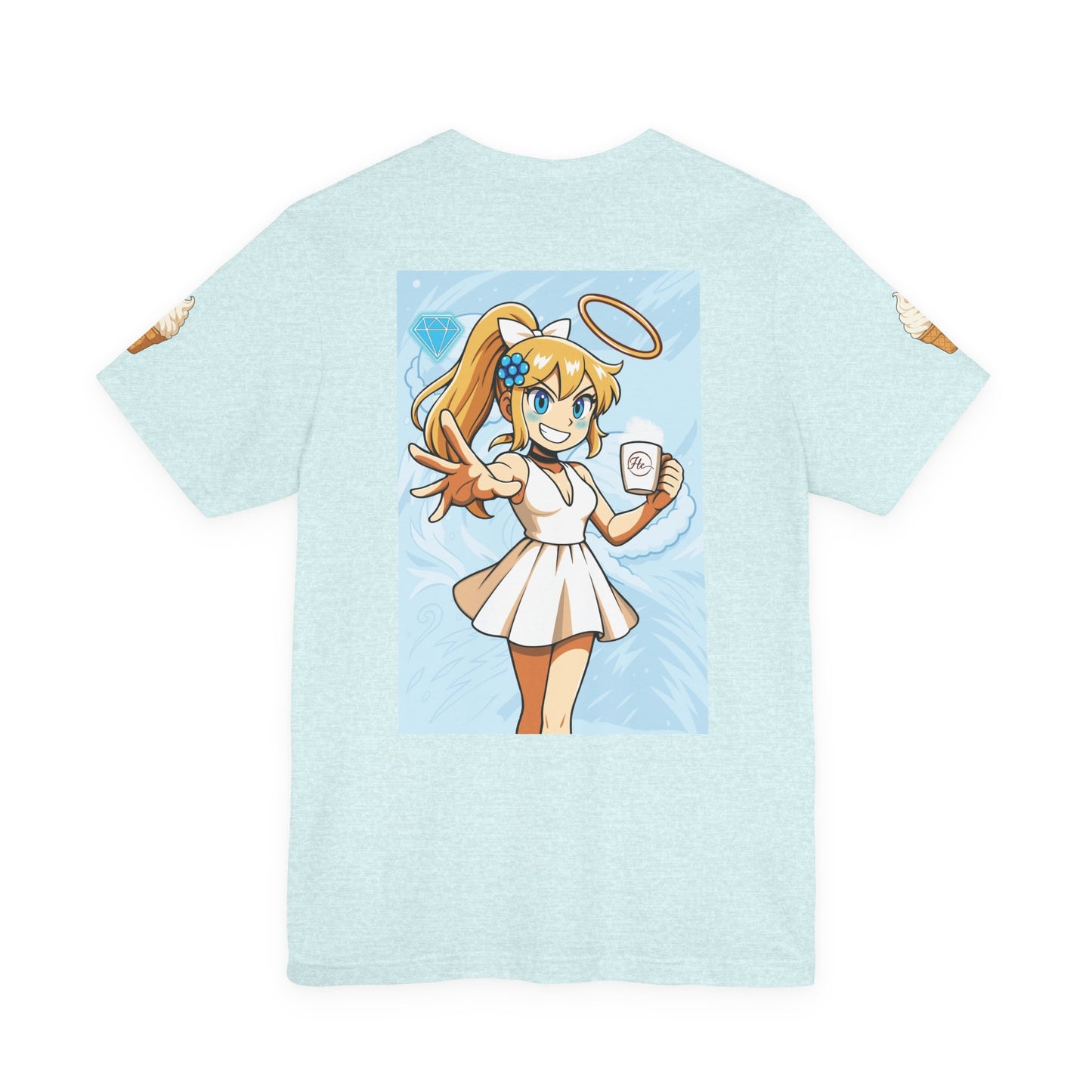 Vanilla Cream Pocket Print Shirt!