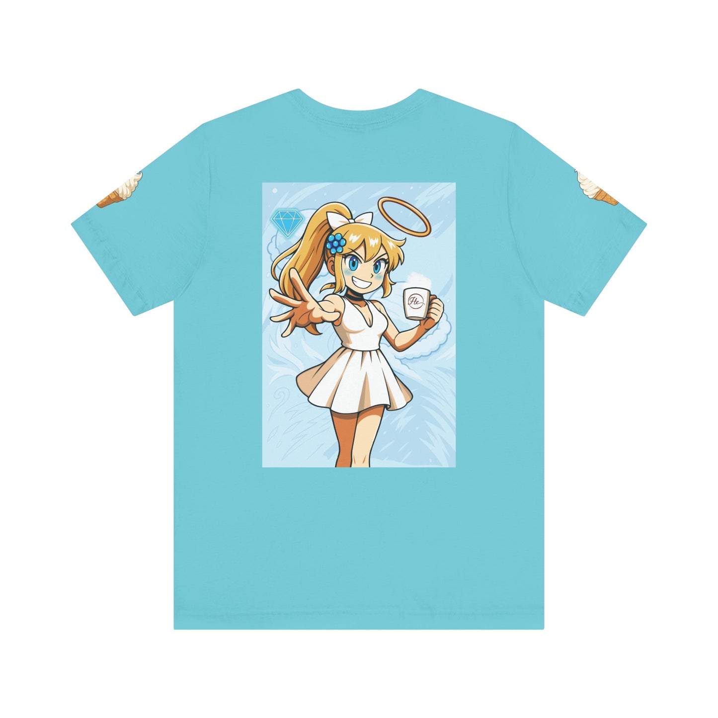 Vanilla Cream Pocket Print Shirt!