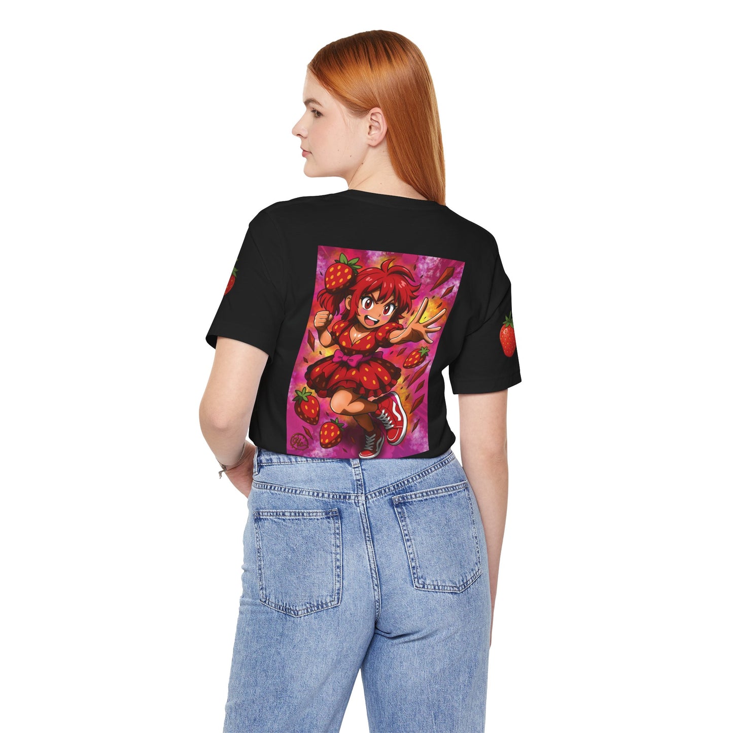 Strawberry Sweets Pocket Print Shirt!