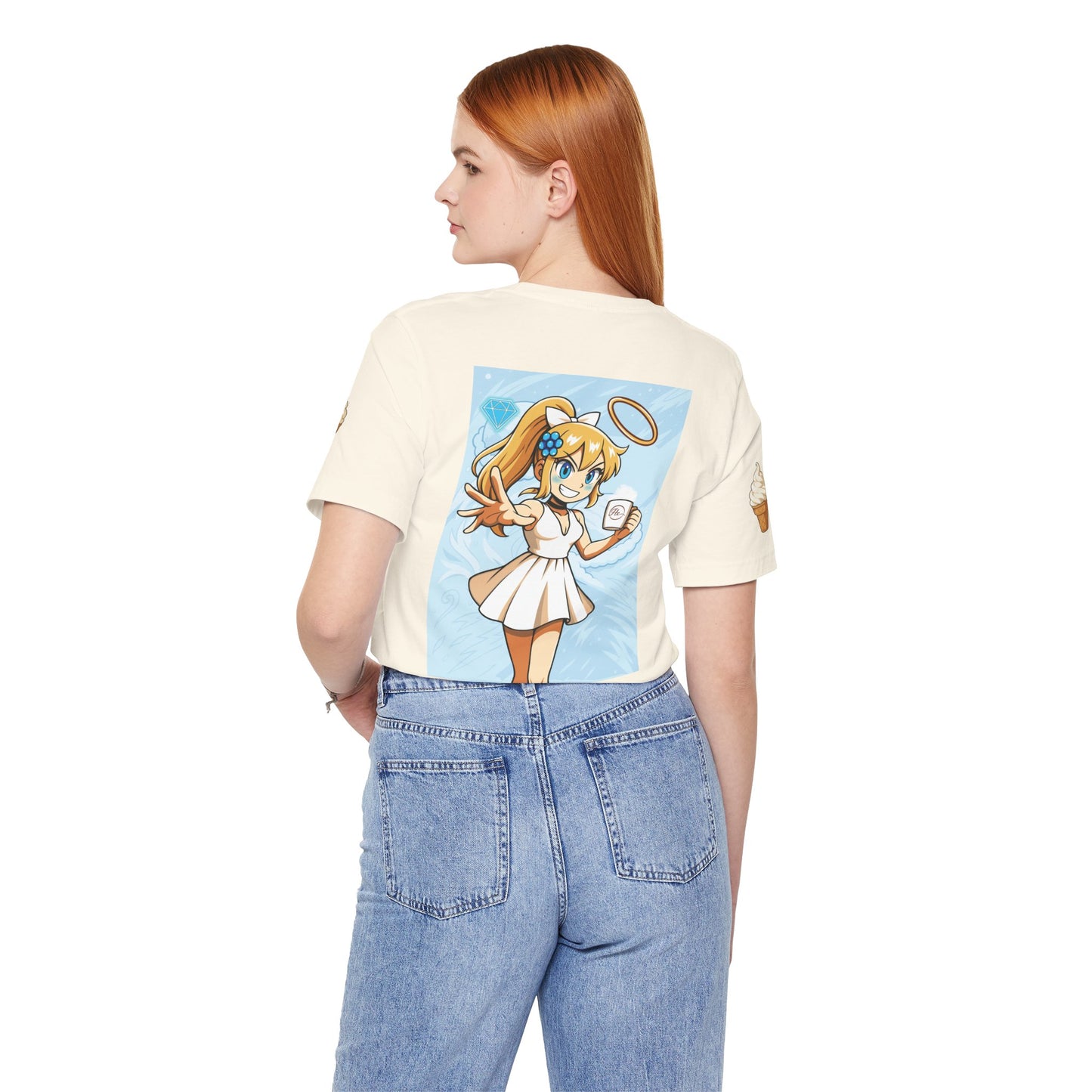 Vanilla Cream Pocket Print Shirt!