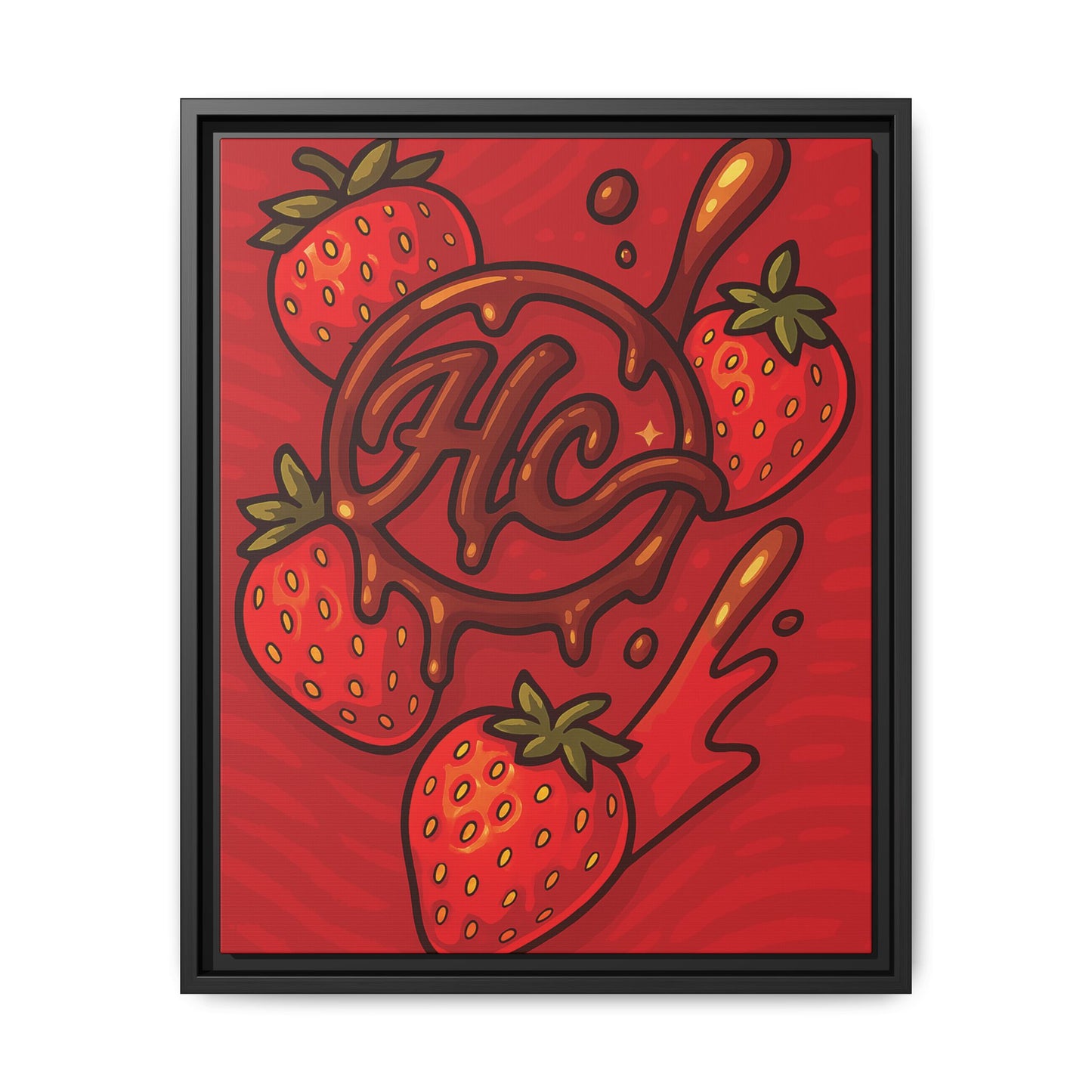 HC Strawberry Cover art Canvas!