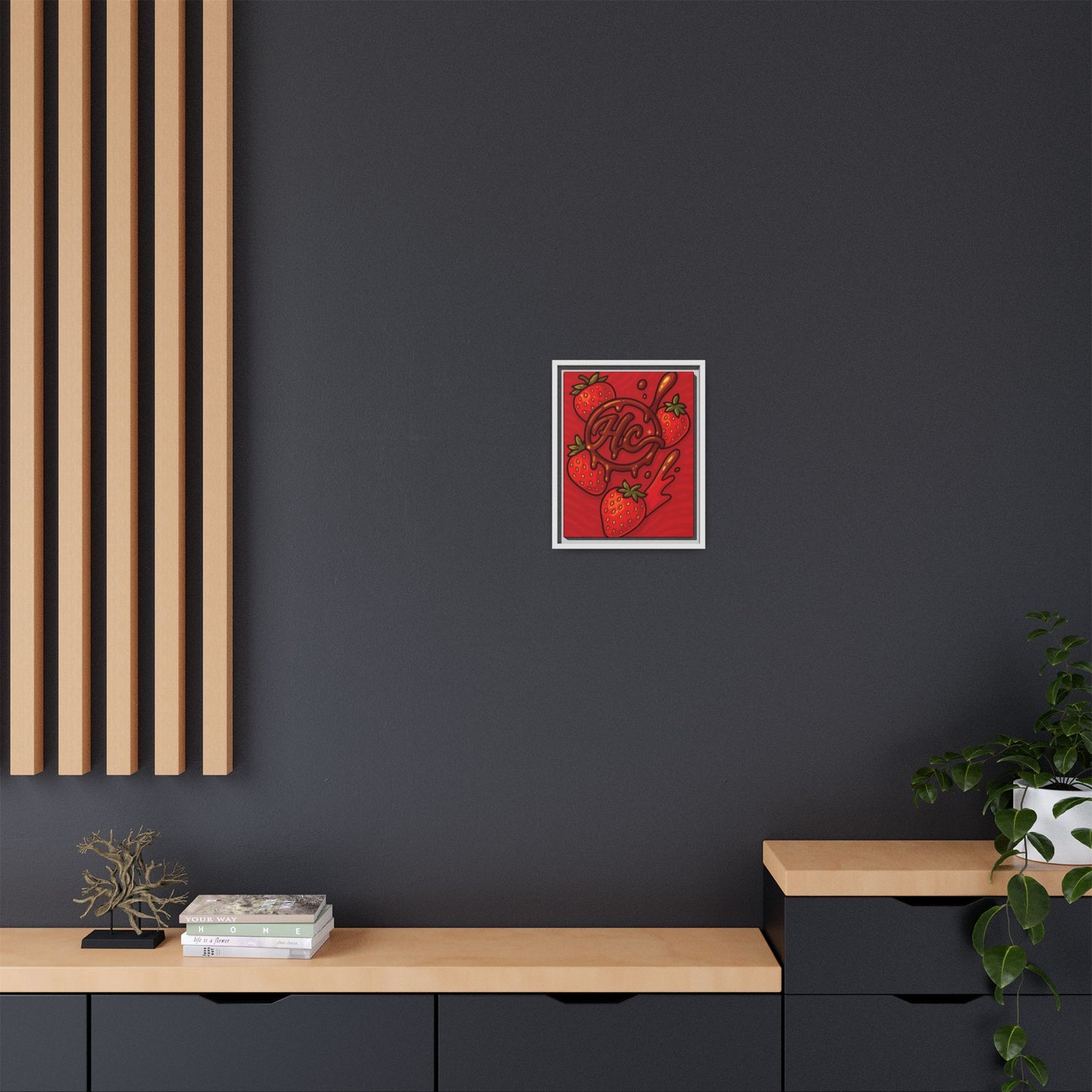 HC Strawberry Cover art Canvas!