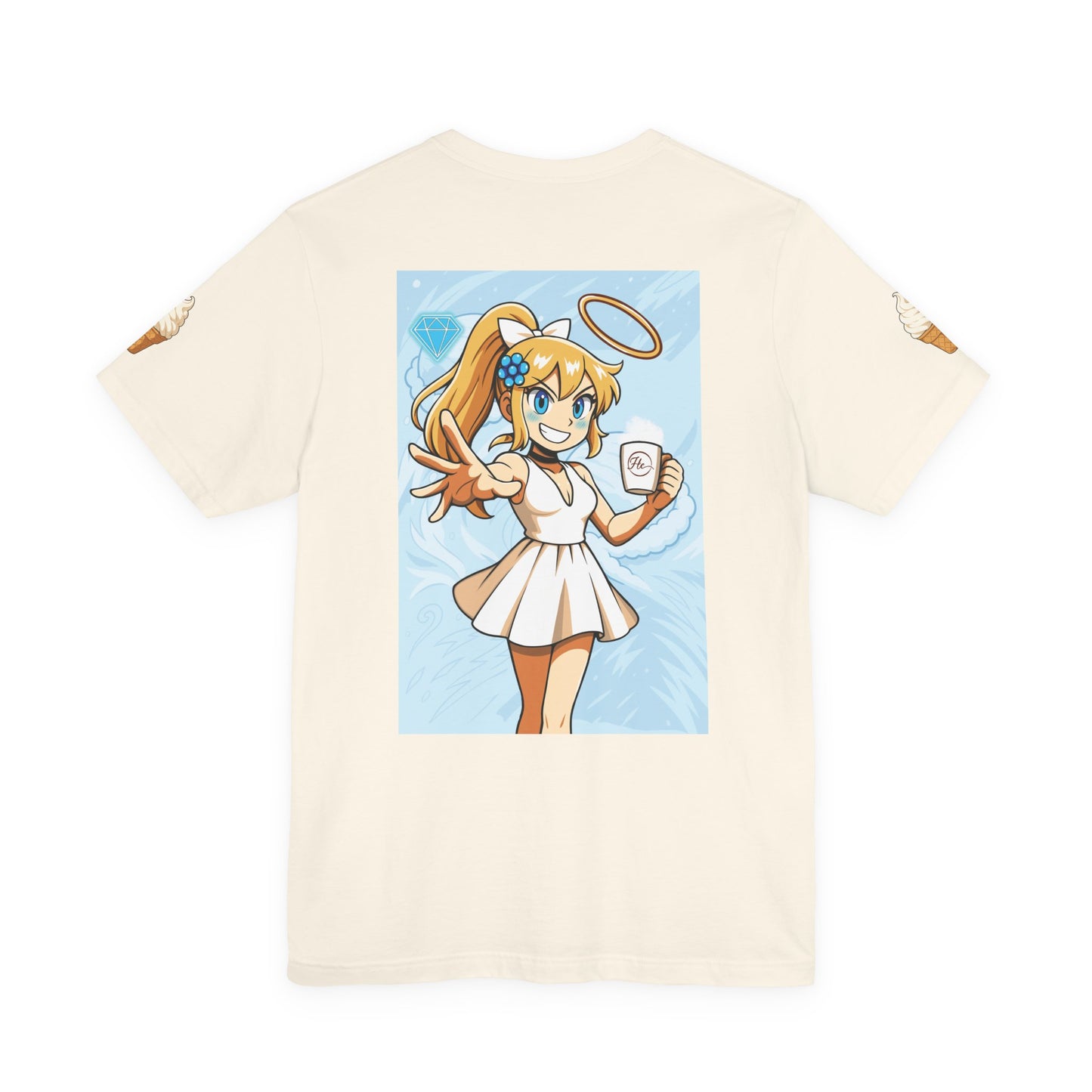 Vanilla Cream Pocket Print Shirt!