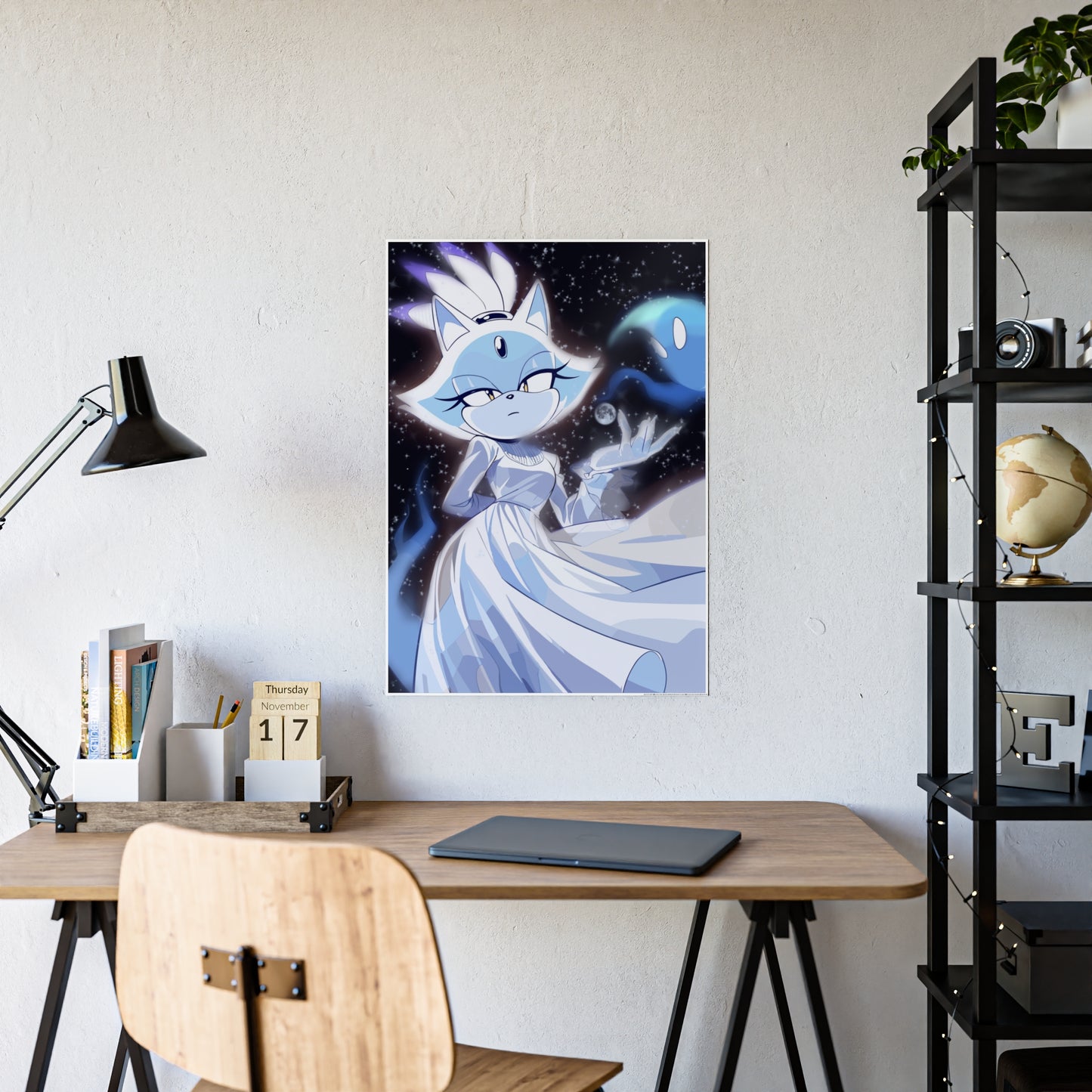 Ghostly Blaze Poster