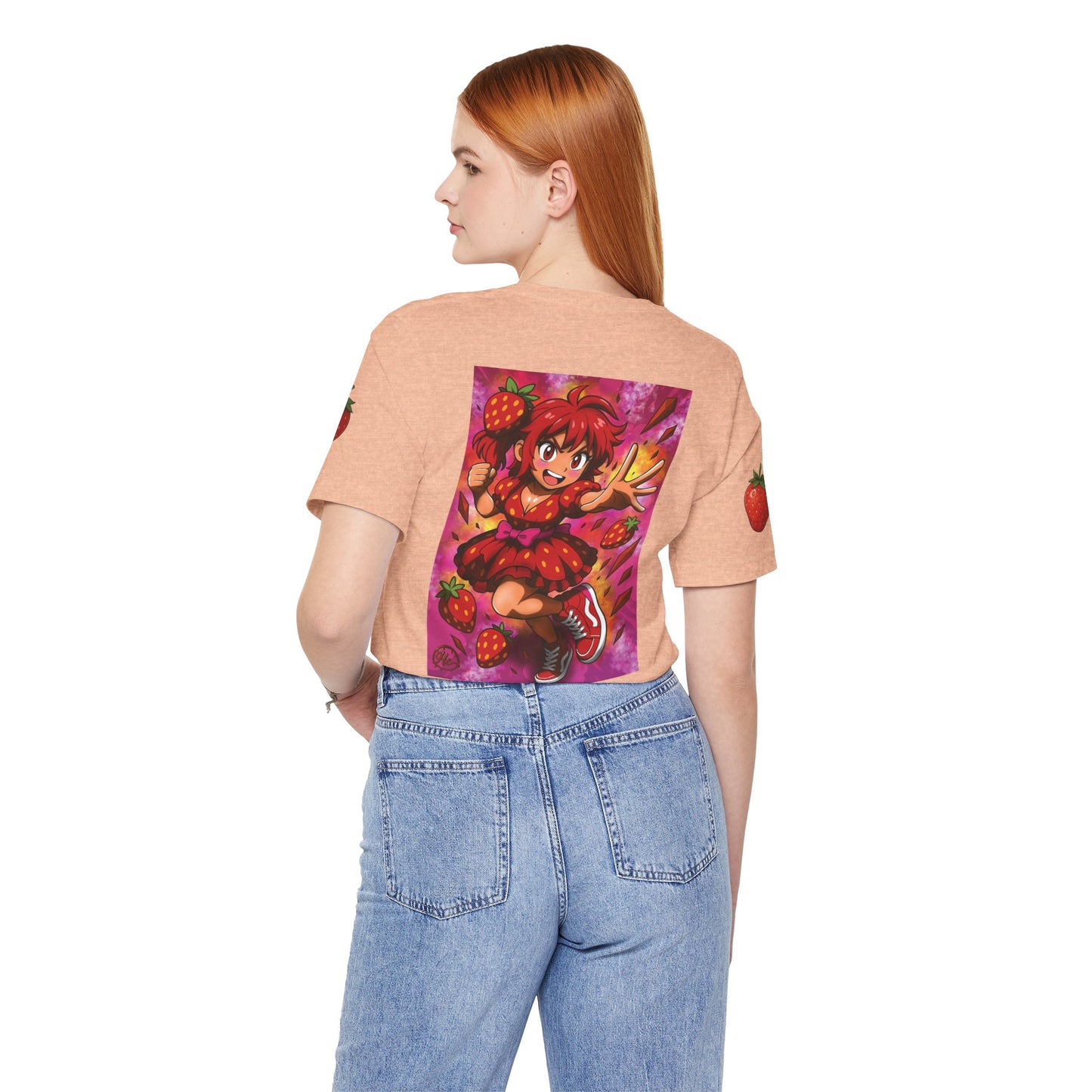 Strawberry Sweets Pocket Print Shirt!