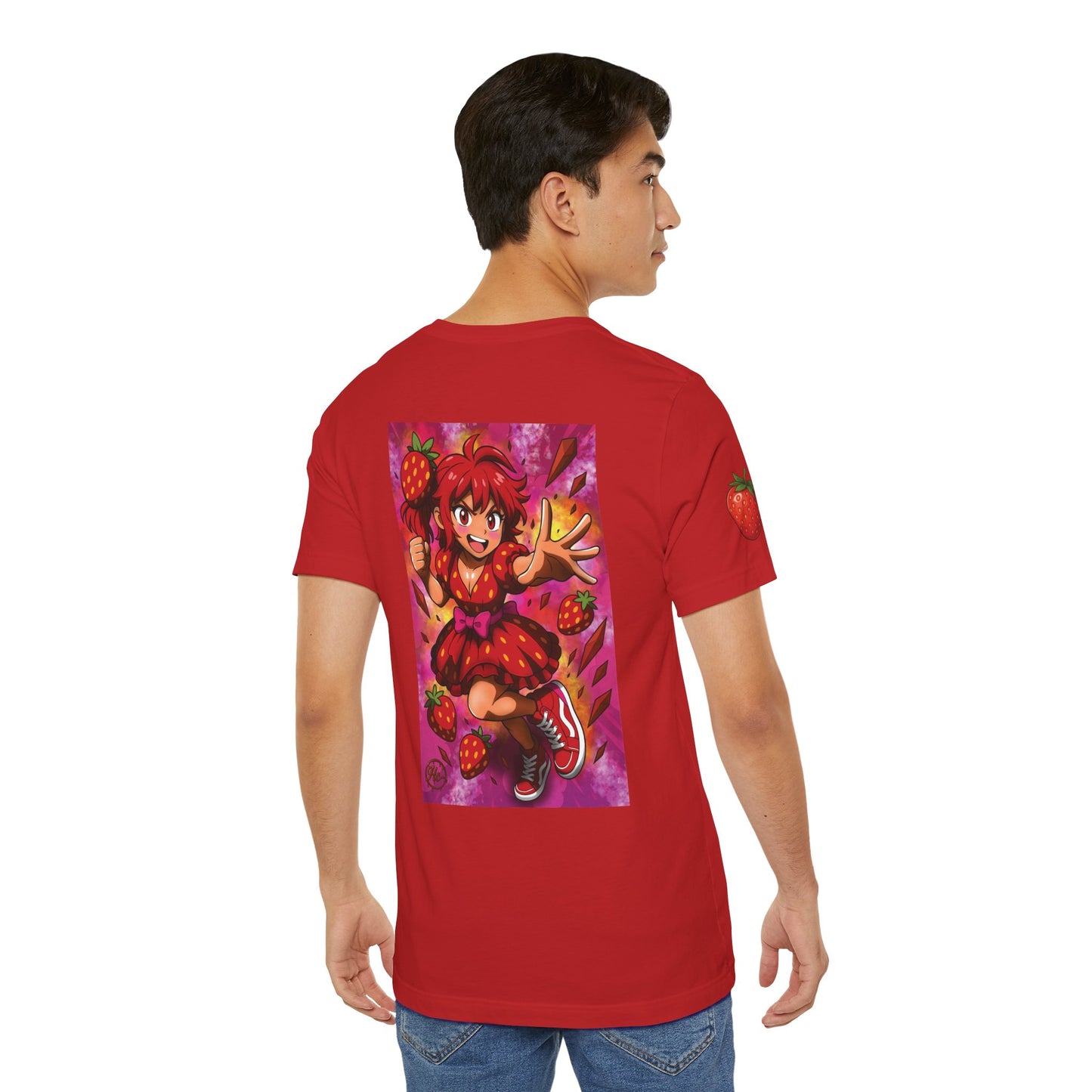 Strawberry Sweets Pocket Print Shirt!