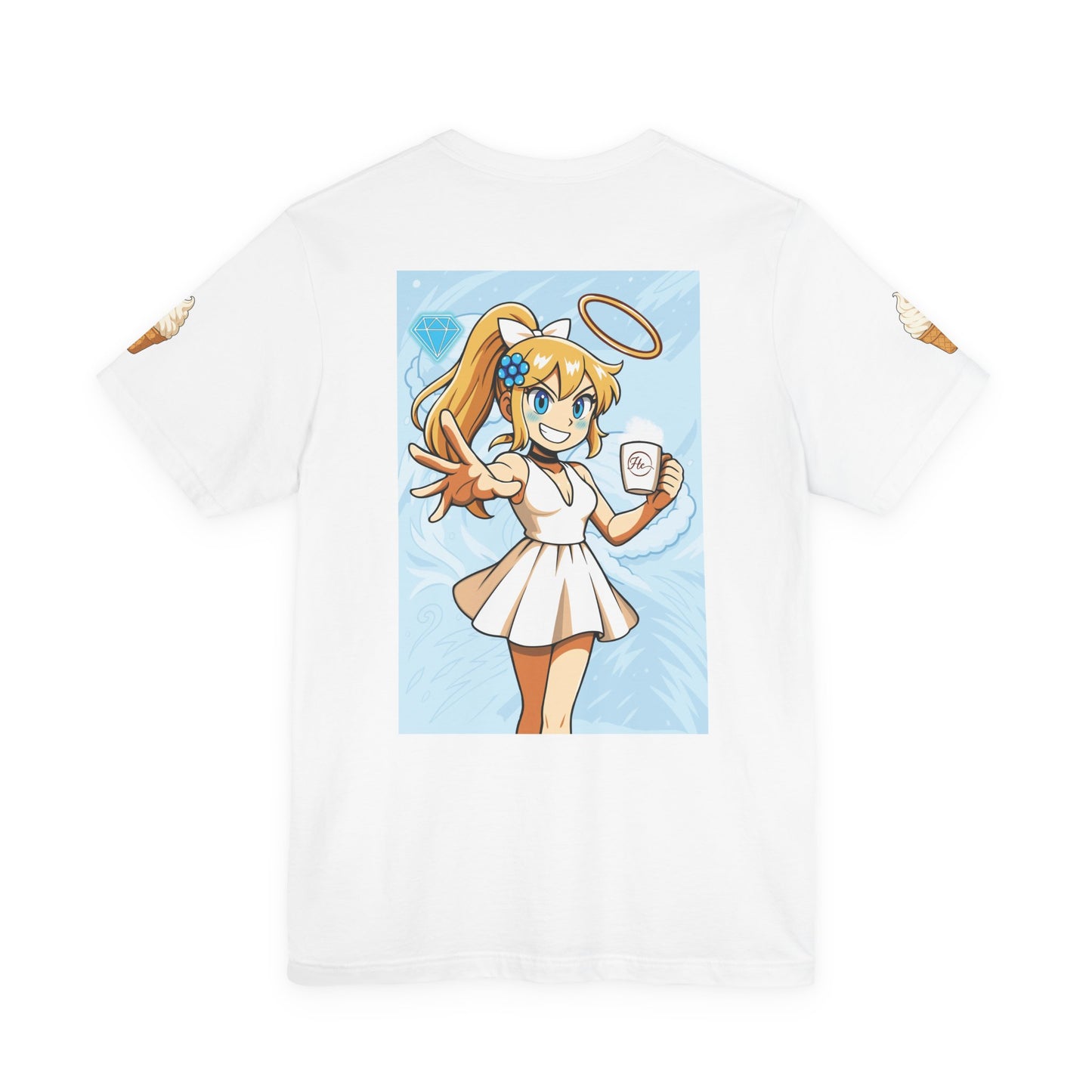Vanilla Cream Pocket Print Shirt!