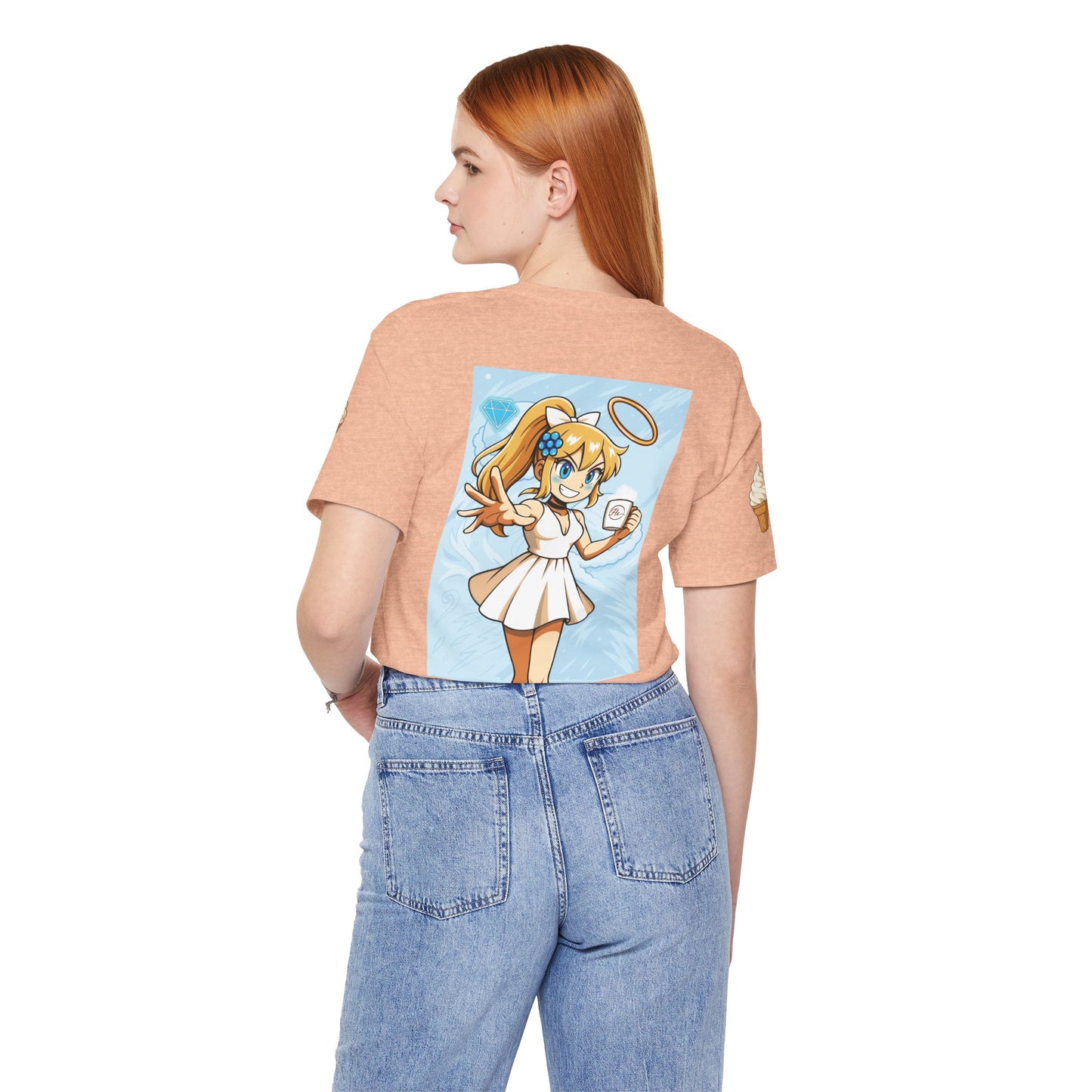Vanilla Cream Pocket Print Shirt!