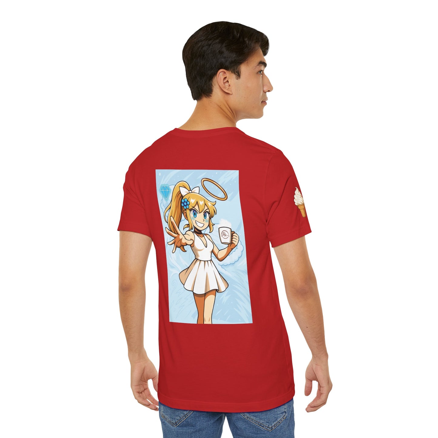 Vanilla Cream Pocket Print Shirt!