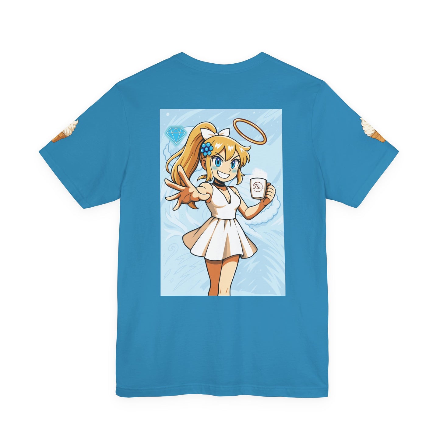 Vanilla Cream Pocket Print Shirt!