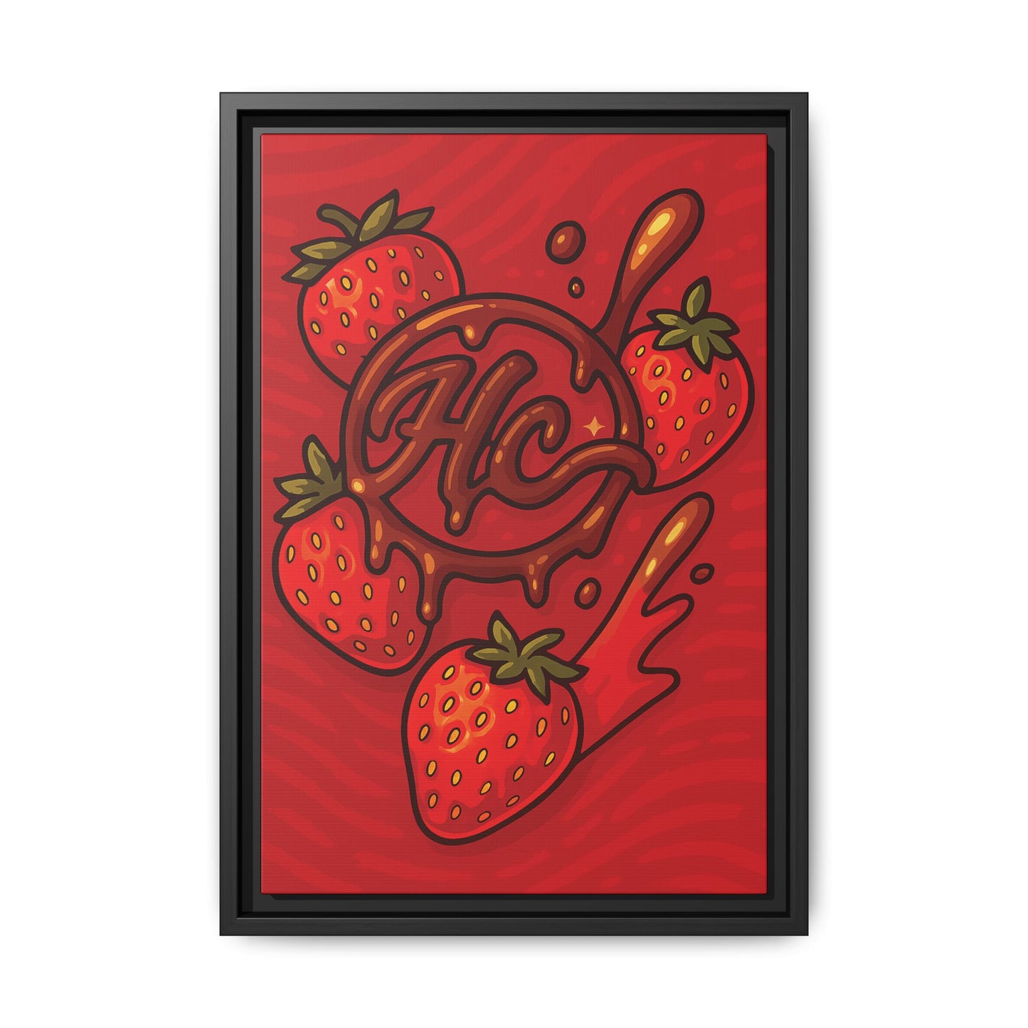 HC Strawberry Cover art Canvas!