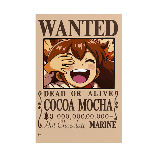 Wanted Cocoa Poster!