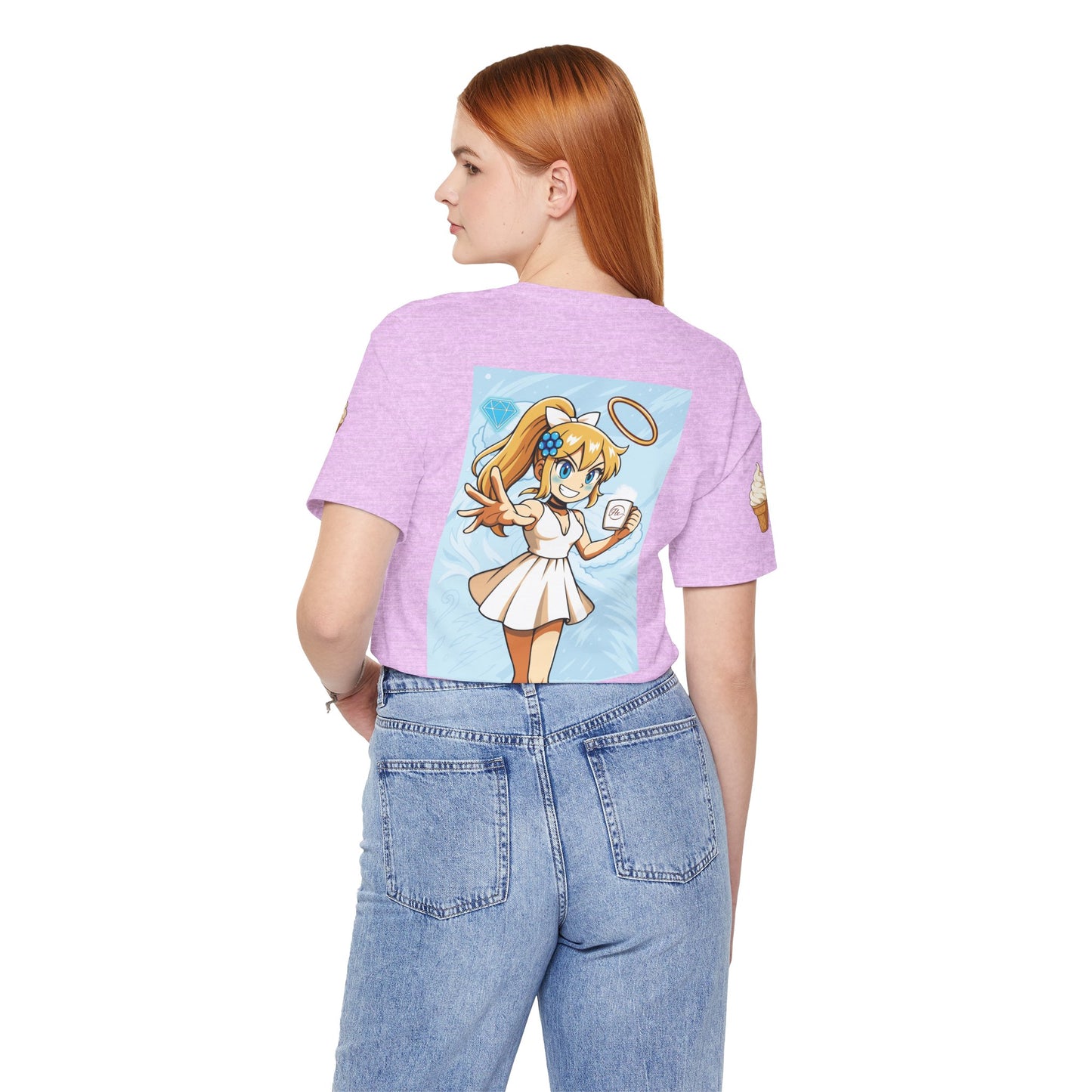 Vanilla Cream Pocket Print Shirt!