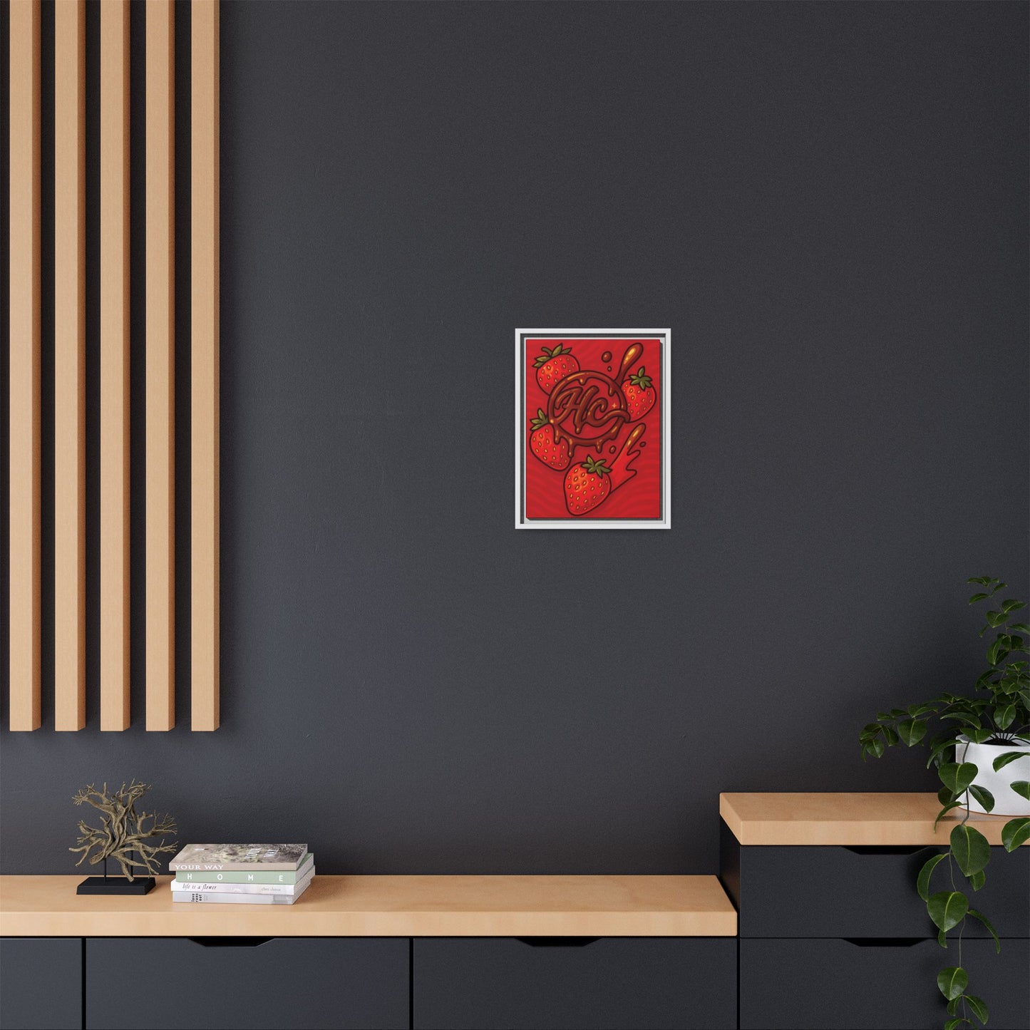 HC Strawberry Cover art Canvas!