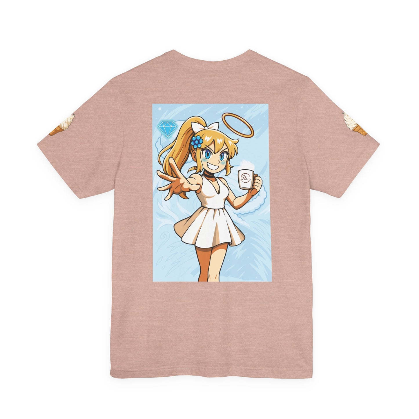 Vanilla Cream Pocket Print Shirt!