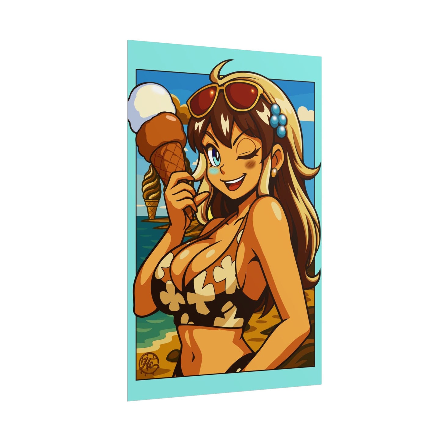 Vanico Beach Poster