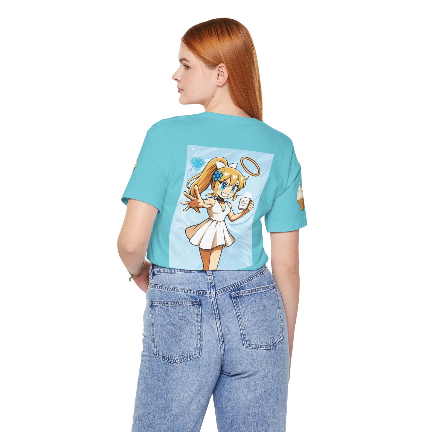 Vanilla Cream Pocket Print Shirt!