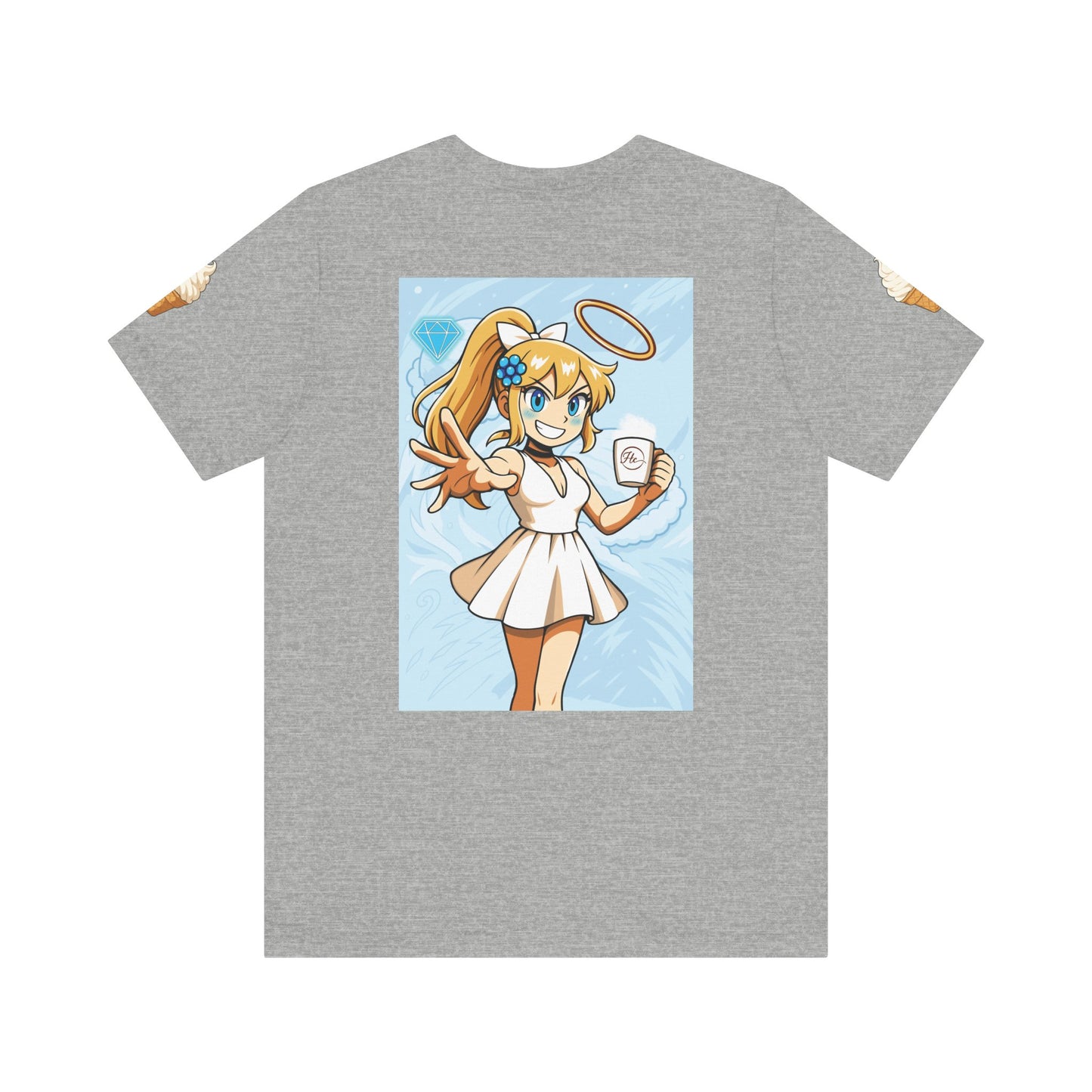 Vanilla Cream Pocket Print Shirt!