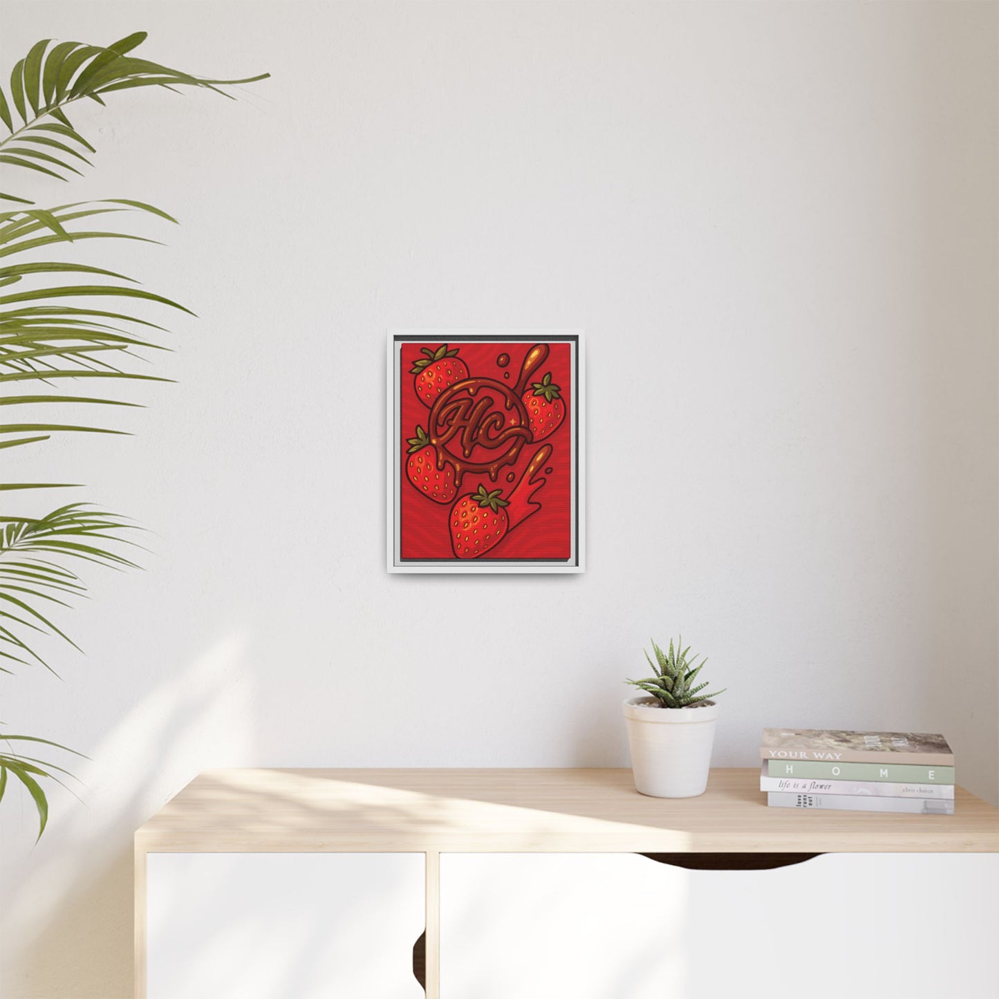 HC Strawberry Cover art Canvas!