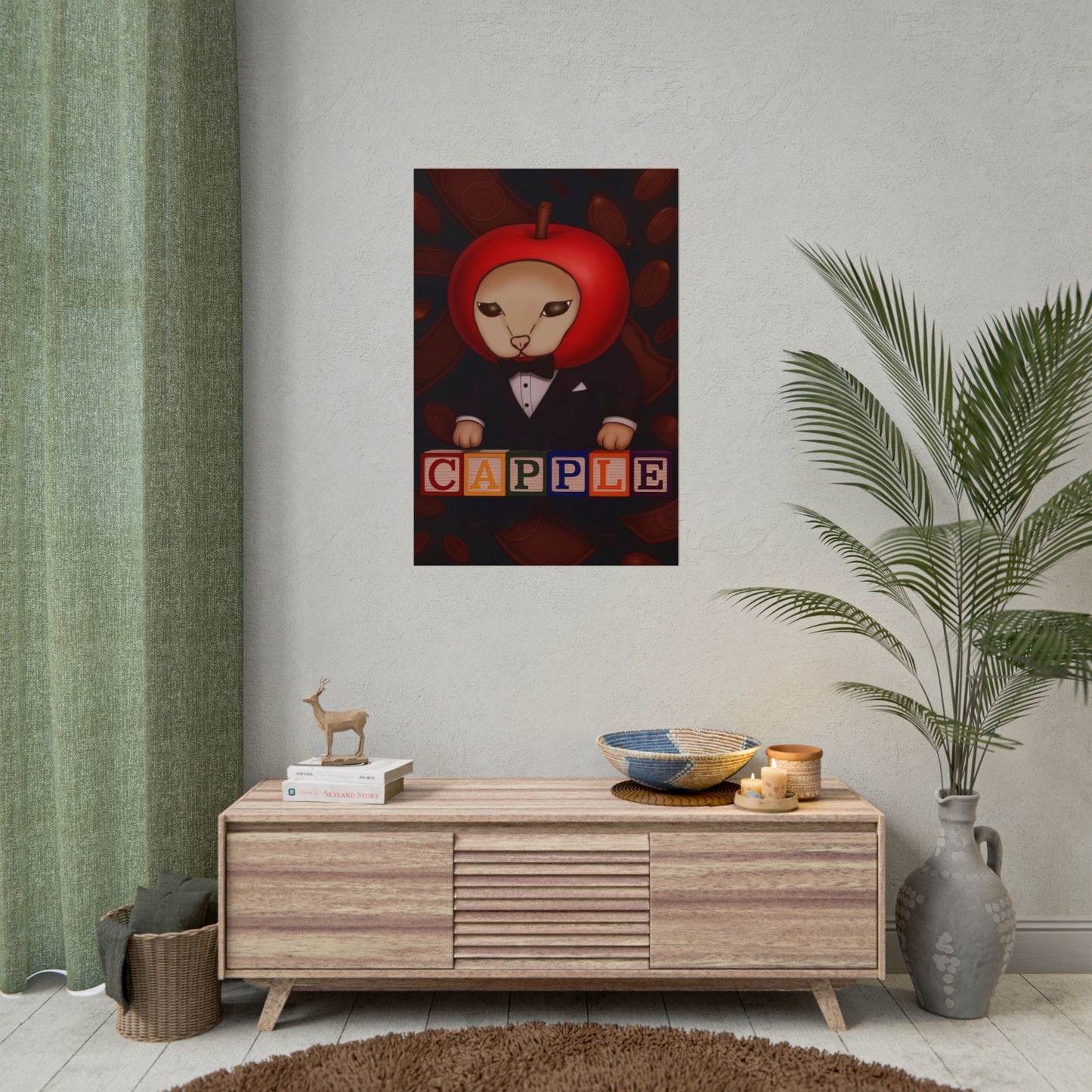 Capple Tuxedo Poster
