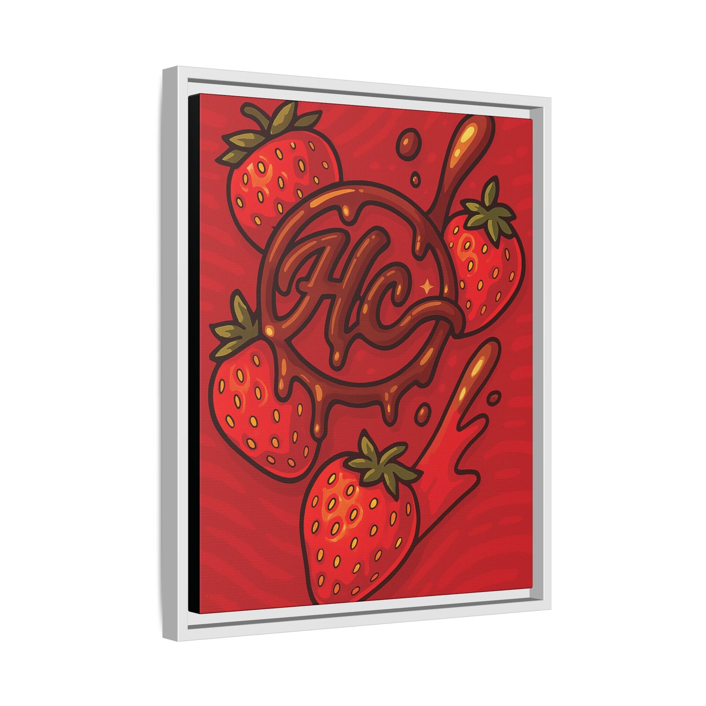 HC Strawberry Cover art Canvas!