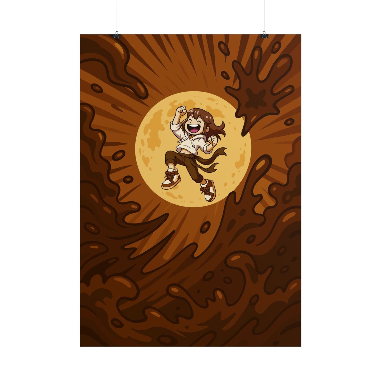 Chocolate Moon Cocoa Poster!