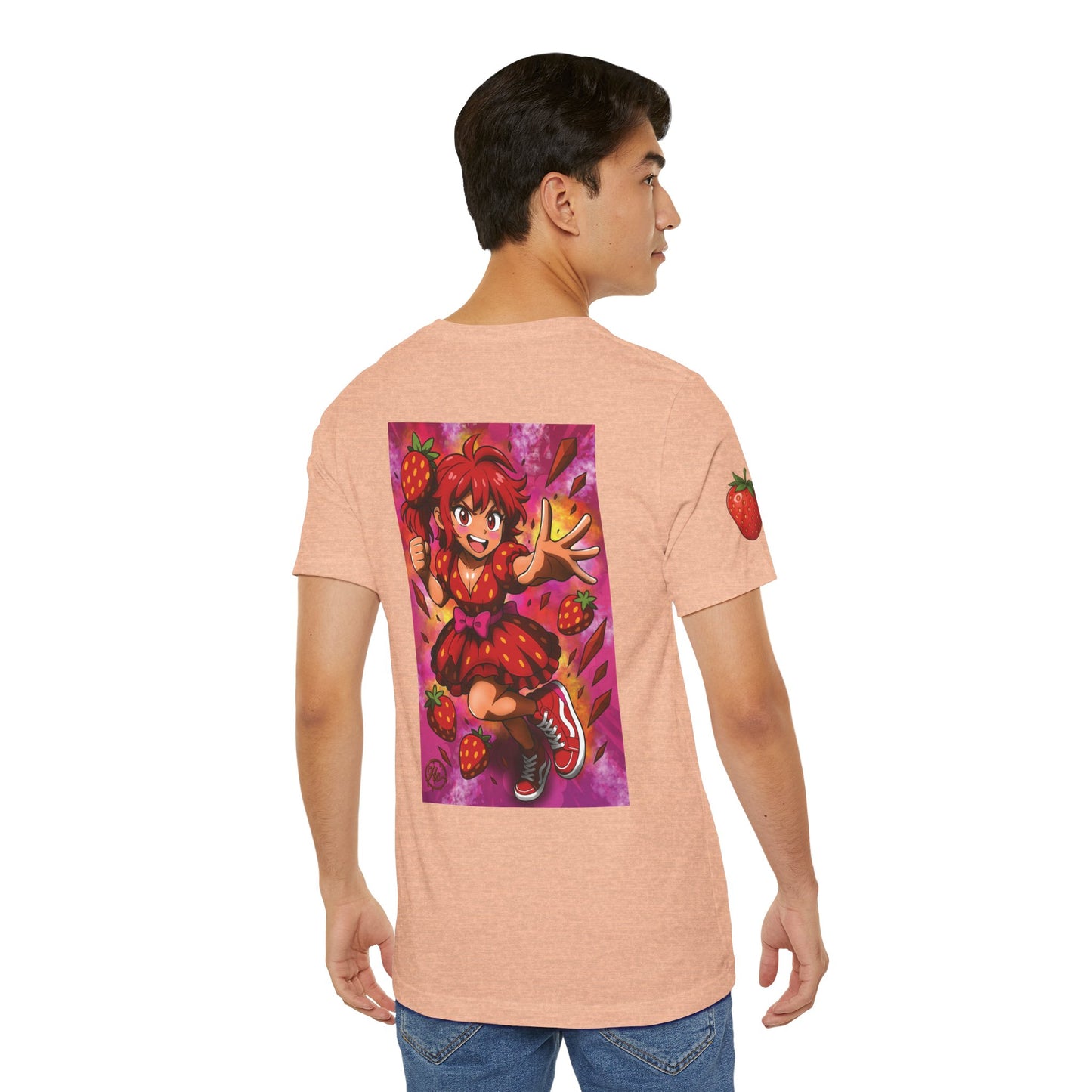 Strawberry Sweets Pocket Print Shirt!