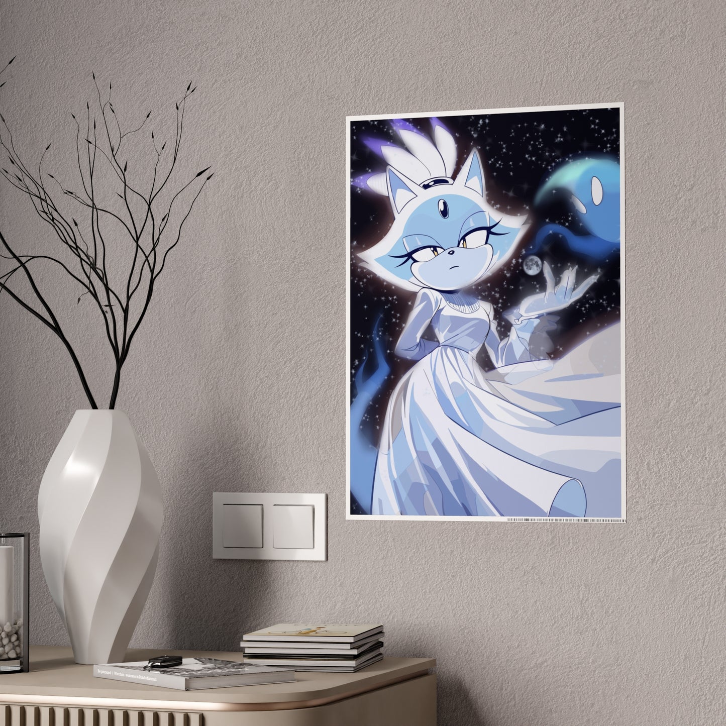 Ghostly Blaze Poster