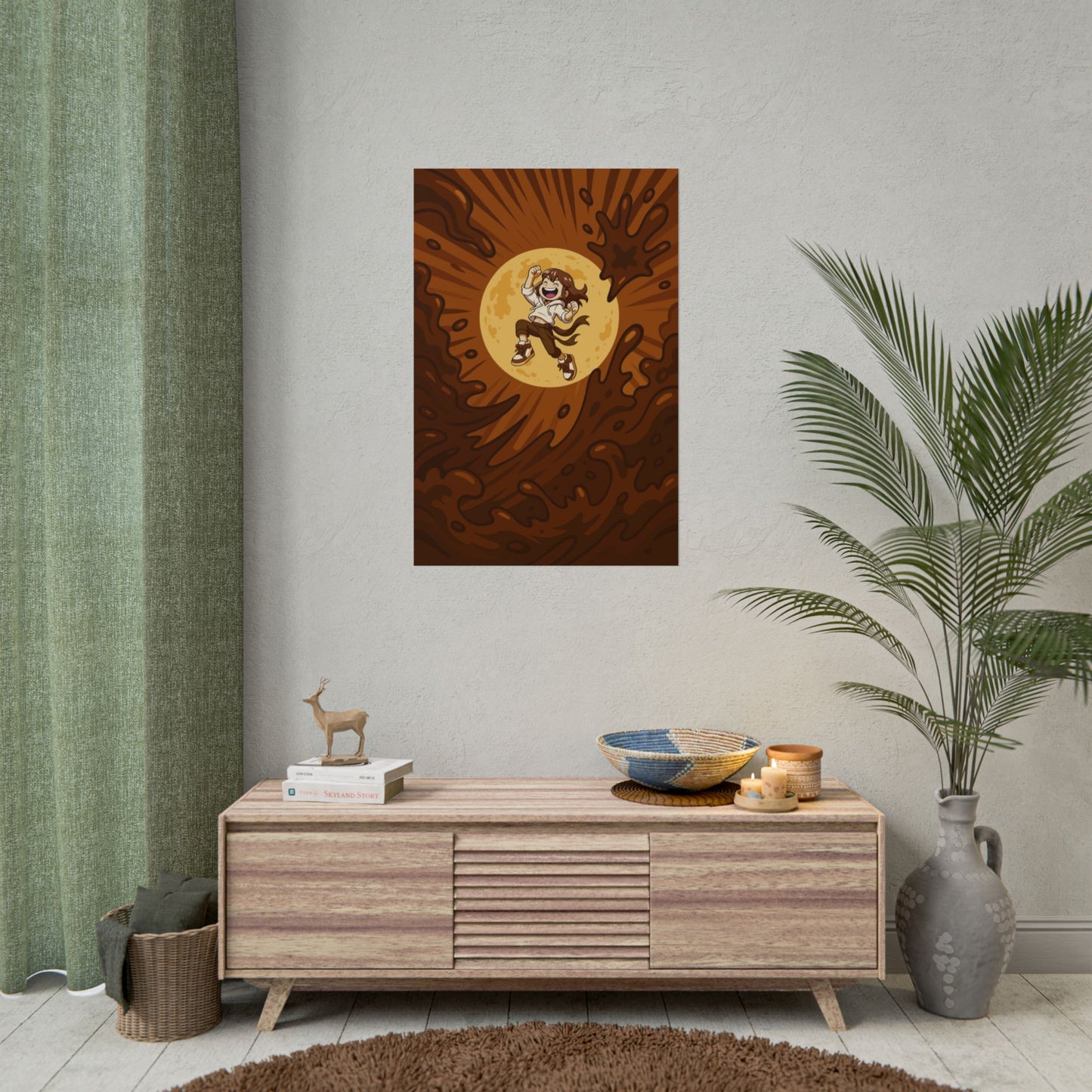 Chocolate Moon Cocoa Poster!