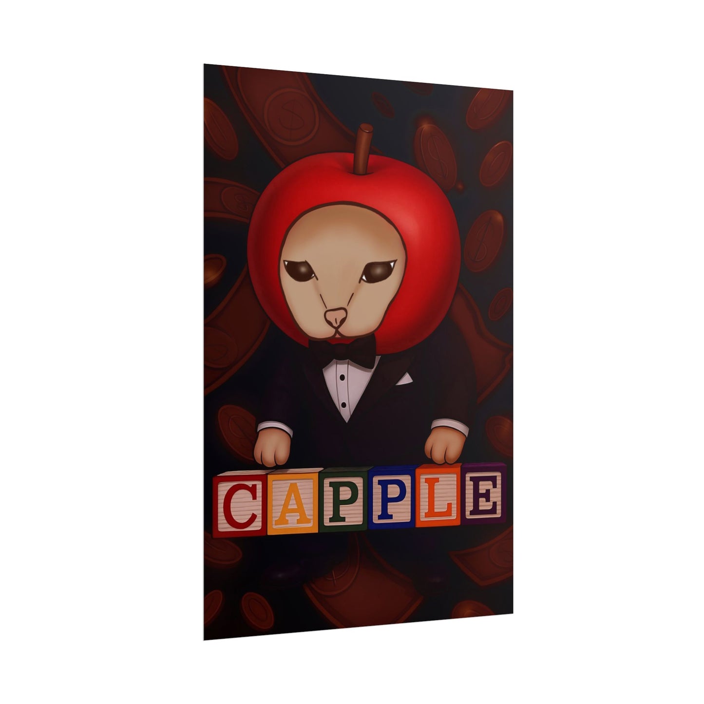 Capple Tuxedo Poster